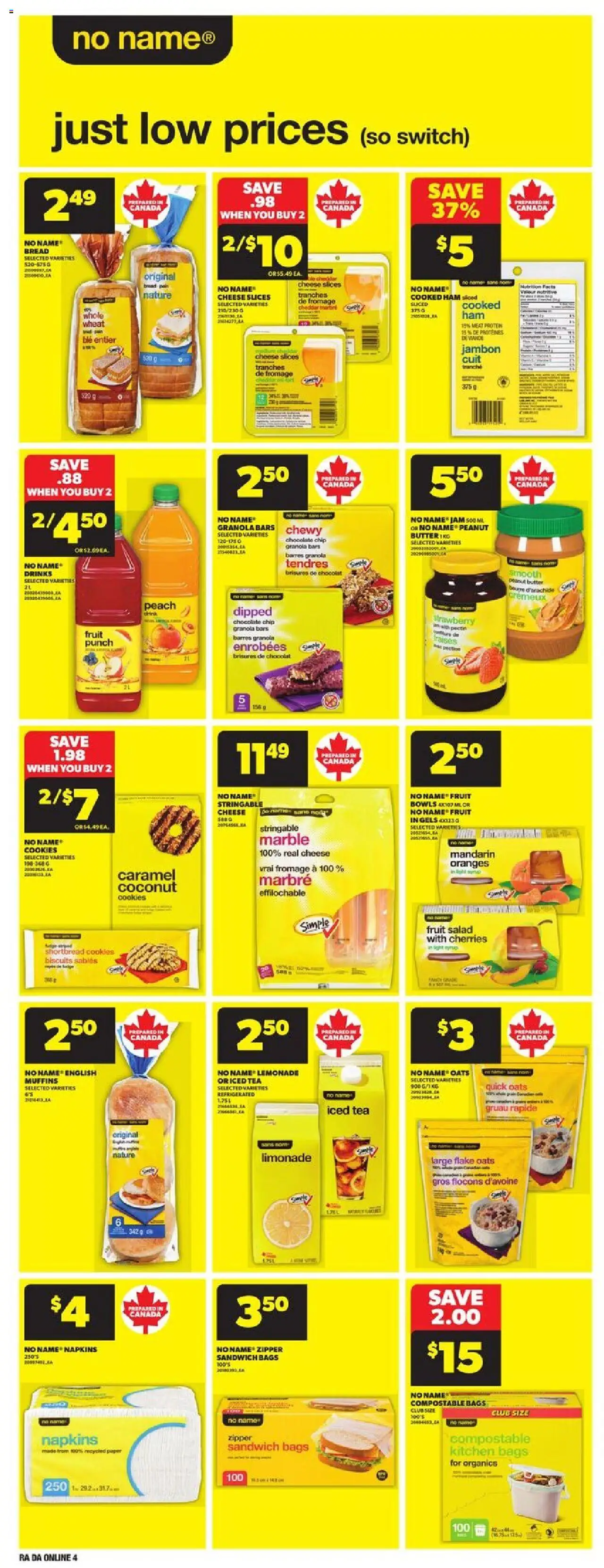 Atlantic Superstore flyer valid from 31.07.2025 | Page: 11 | Products: Butter, Cheese, Chocolate, Oranges