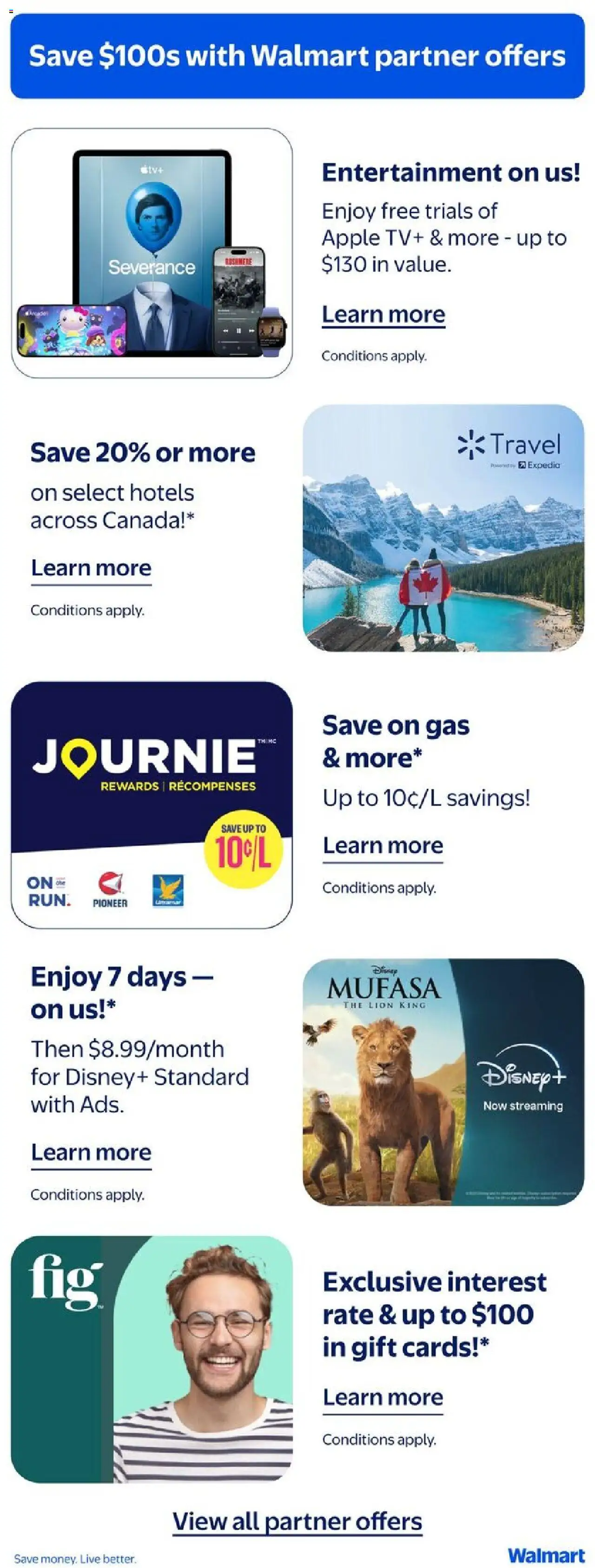 Walmart flyer valid from 25.09.2025 | Page: 30 | Products: Tv