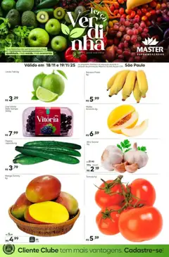 Master - Ofertas Terça Verdinha - SP - Pré-Visualização do folheto da loja Master, válido de 18.11.2025