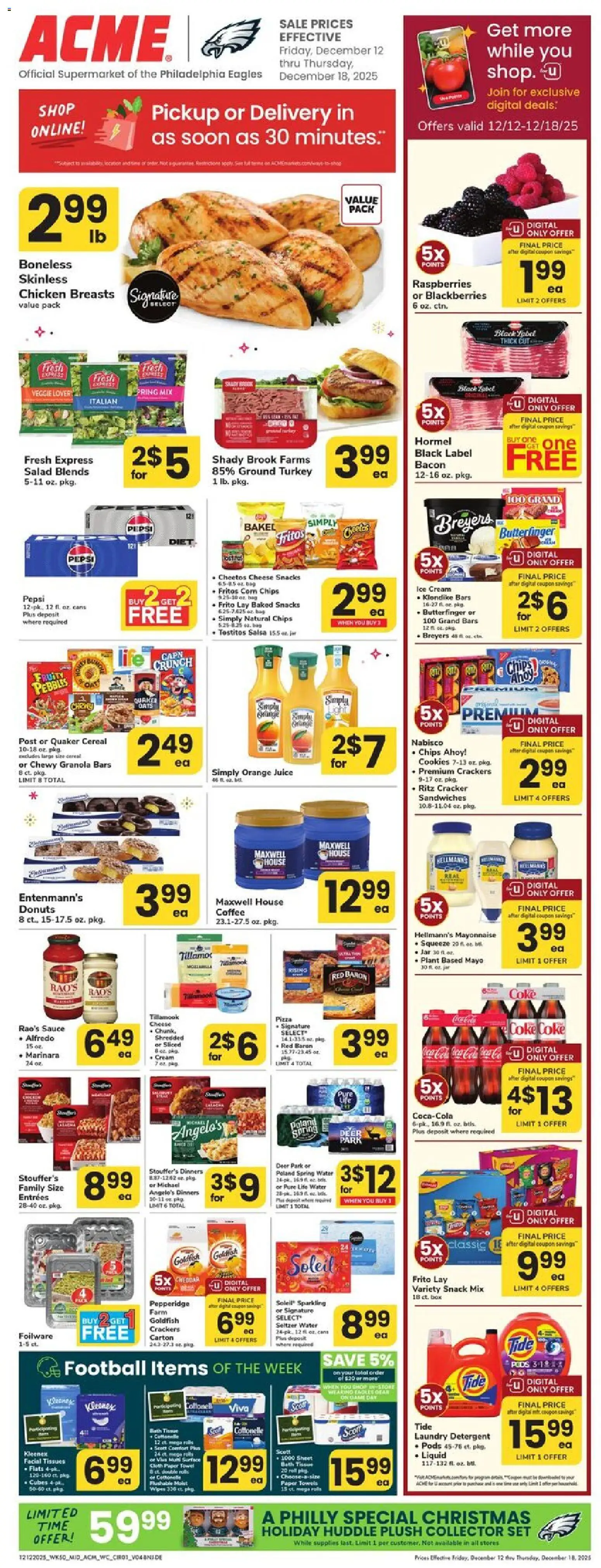 Acme Weekly Ad - NJ - valid from 12.12.2025 | Page: 3 | Products: Bath, Juice, Bag, Sheet