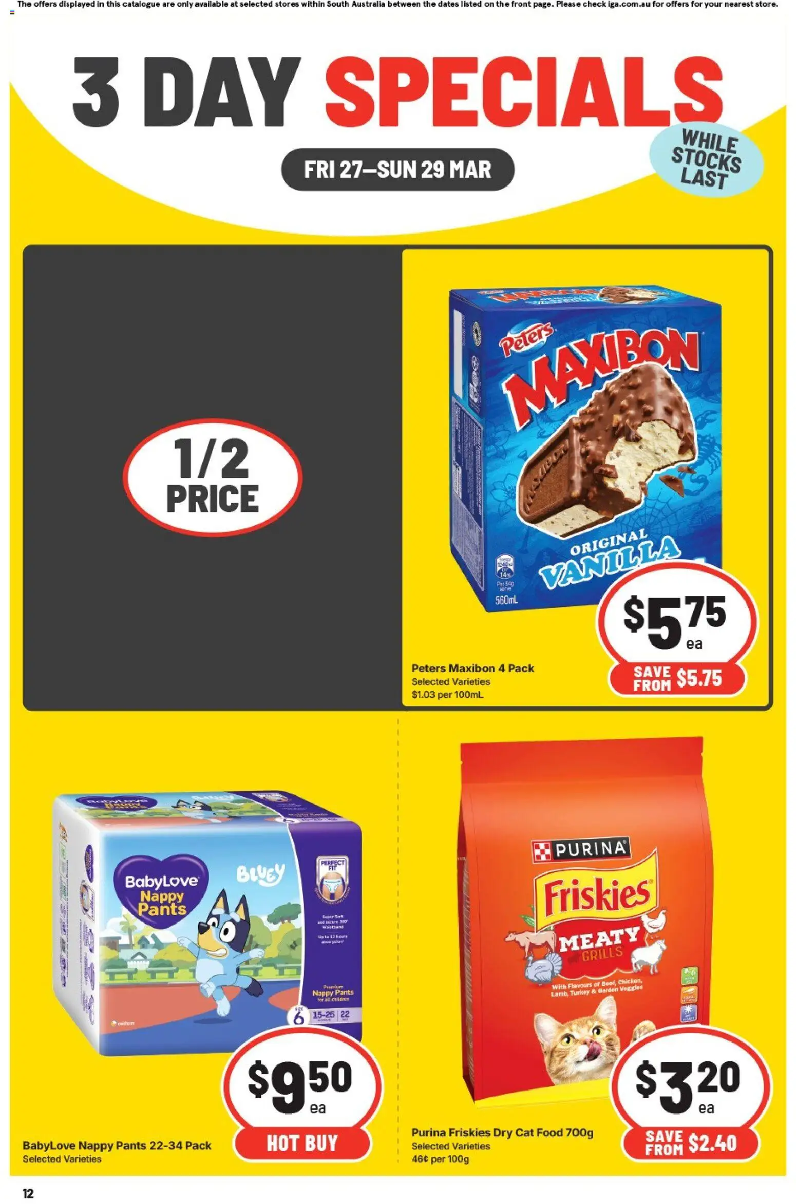 IGA catalogue - valid from 27.03.2026 | Page: 4 | Products: Pants, Turkey