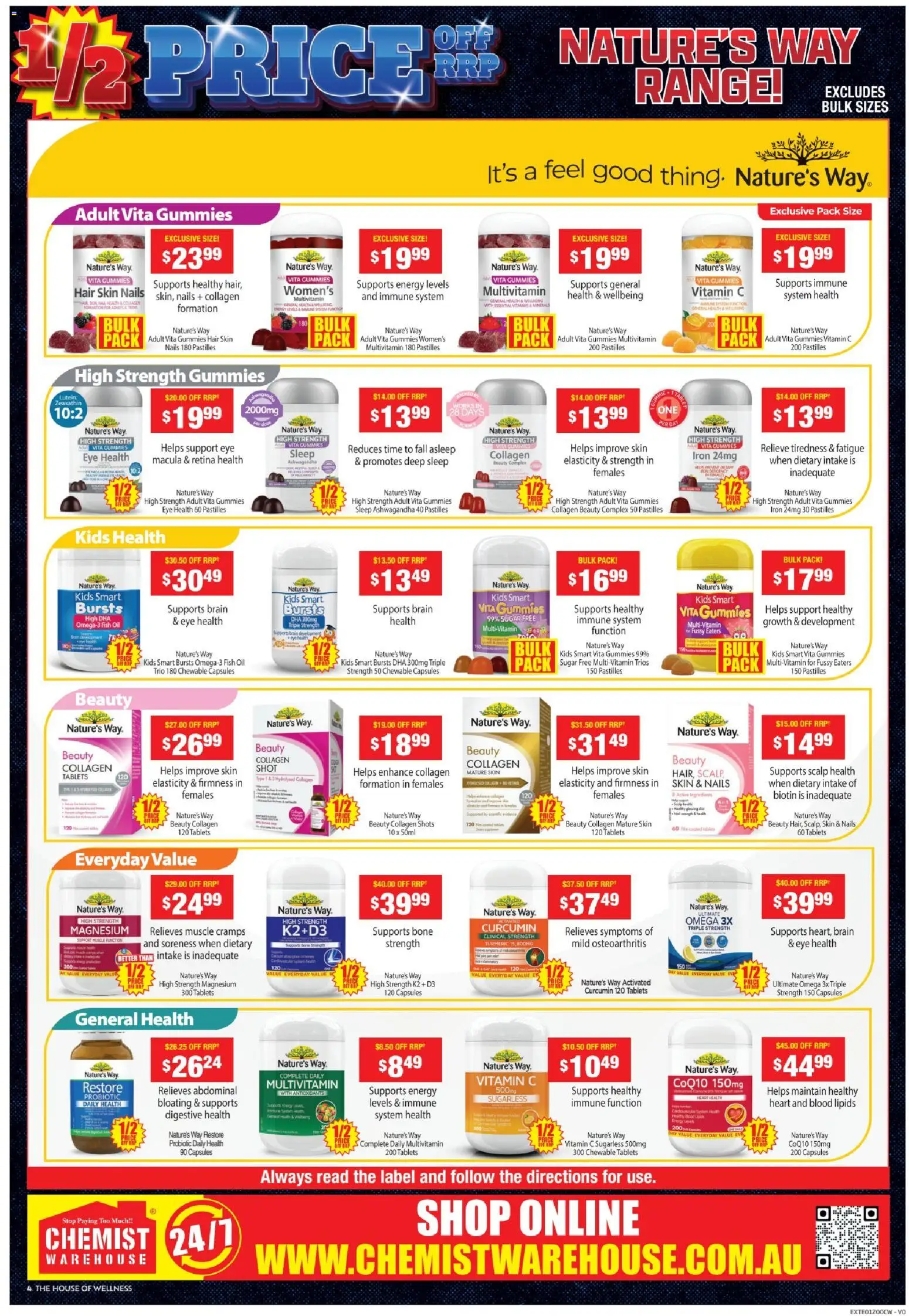 Chemist Warehouse catalogue - valid from 25.12.2025 | Page: 4 | Products: Fish, Collagen, Multivitamin, Vitamin