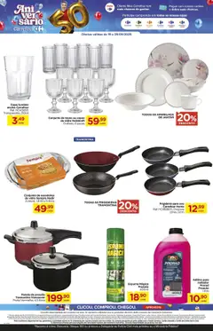 Carrefour Folheto - válido de 19.09.2025 | Página: 18 | Produtos: Hauskraft, Taças, Panela de pressão, Copos