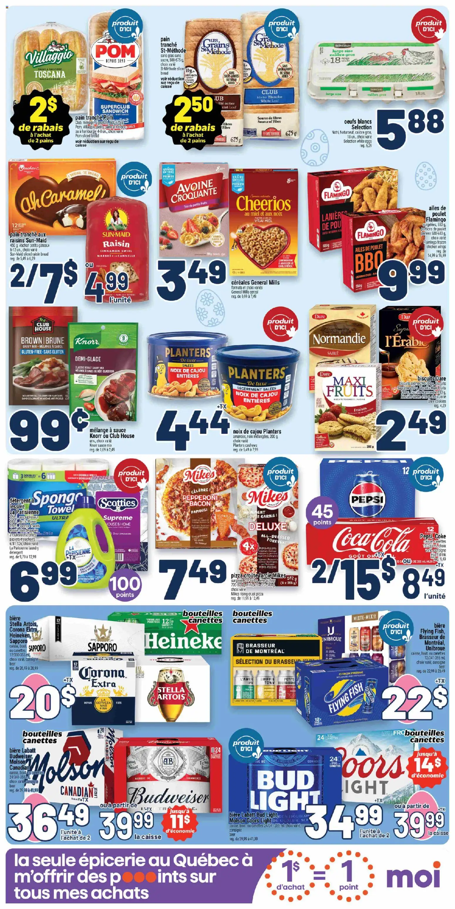 Metro flyer valid from 02.04.2026 | Page: 3 | Products: Fish, Cookies, Chicken wings, Chicken