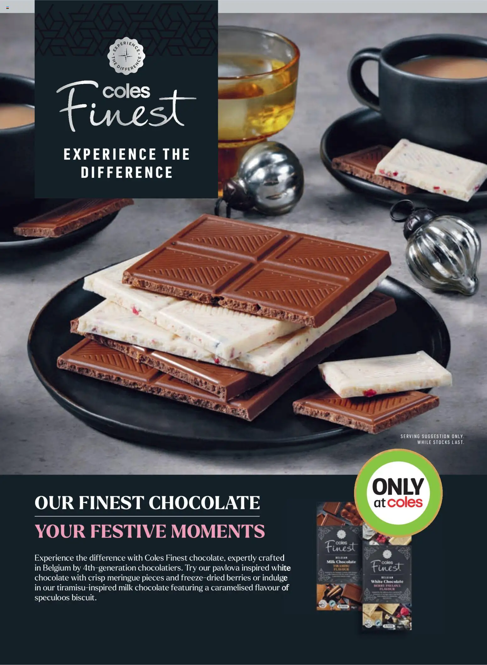 Coles catalogue - valid from 04.12.2025 | Page: 12 | Products: Milk, Chocolate, Pavlova