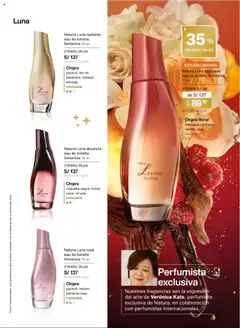 Vista previa de folleto Natura - Ciclo 17 de la Natura válido desde 03.10.2025 | Página: 64 | Productos: EAU de Toilette