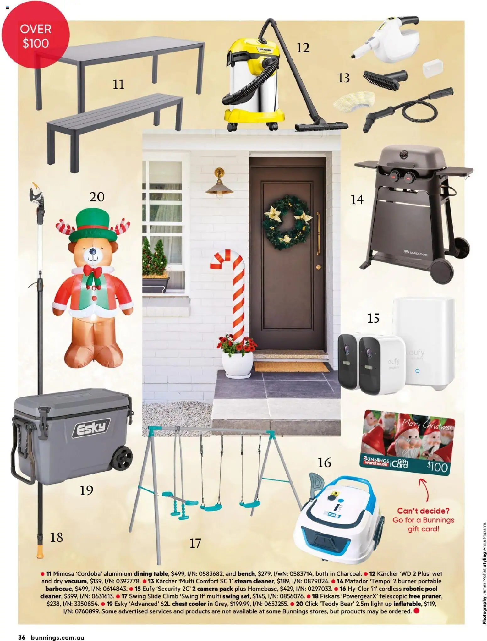 Bunnings Warehouse catalogue - valid from 01.12.2025 | Page: 36 | Products: Light, Camera, Portable