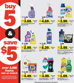 Preview of Meijer weekly ads valid from 04.02.2026 | Page: 15 | Products: Detergent, Dishwasher cleaner, Dishwasher