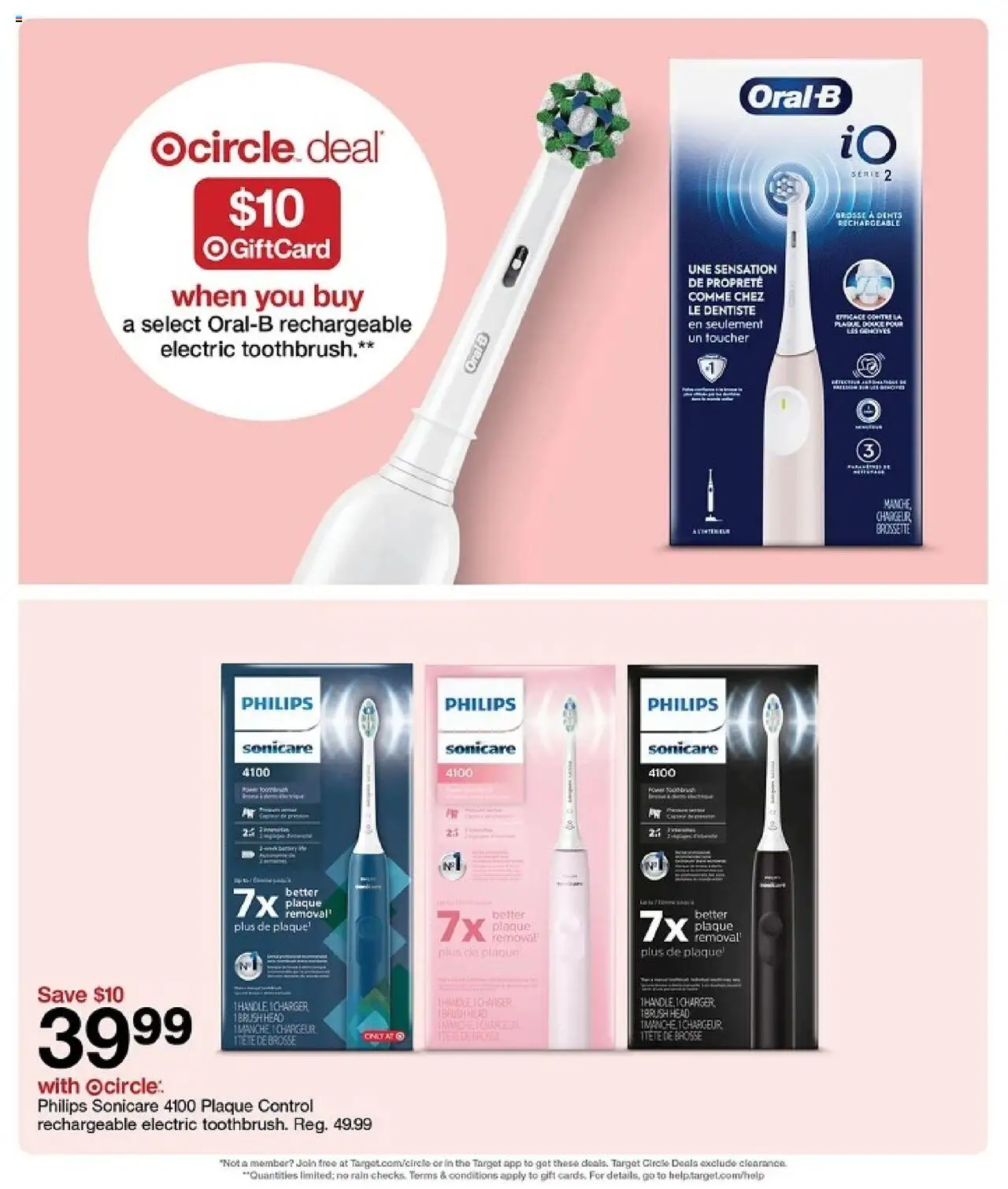 Target Weekly Ad - valid from 17.08.2025 | Page: 37 | Products: Electric toothbrush, Toothbrush, Charger