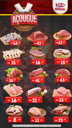 Dovale - Ofertas do Açougue - Pré-Visualização do folheto da loja Dovale, válido de 29.01.2026