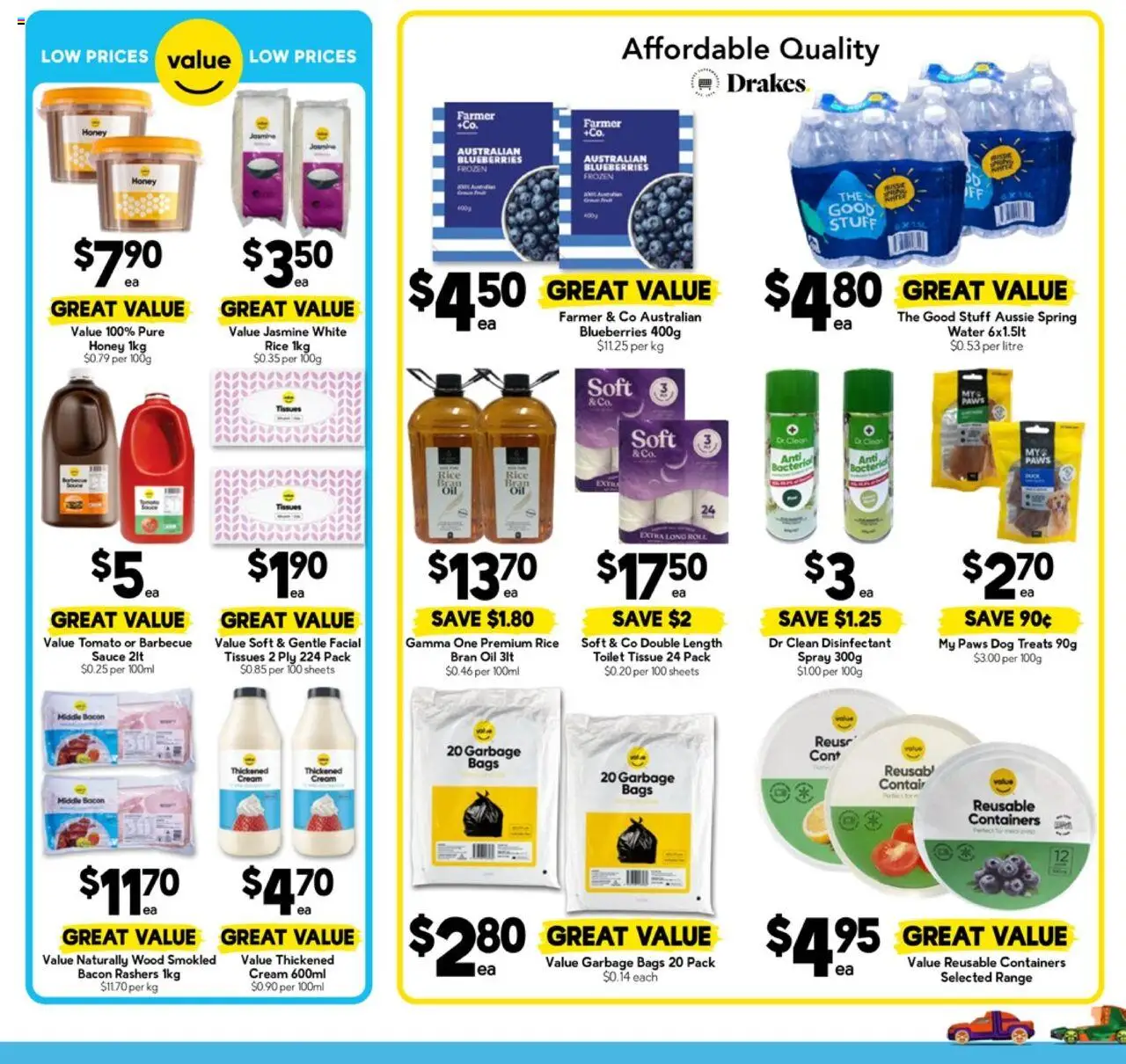 Drakes catalogue - valid from 08.10.2025 | Page: 15 | Products: Cream, Water, Sauce, Tissues