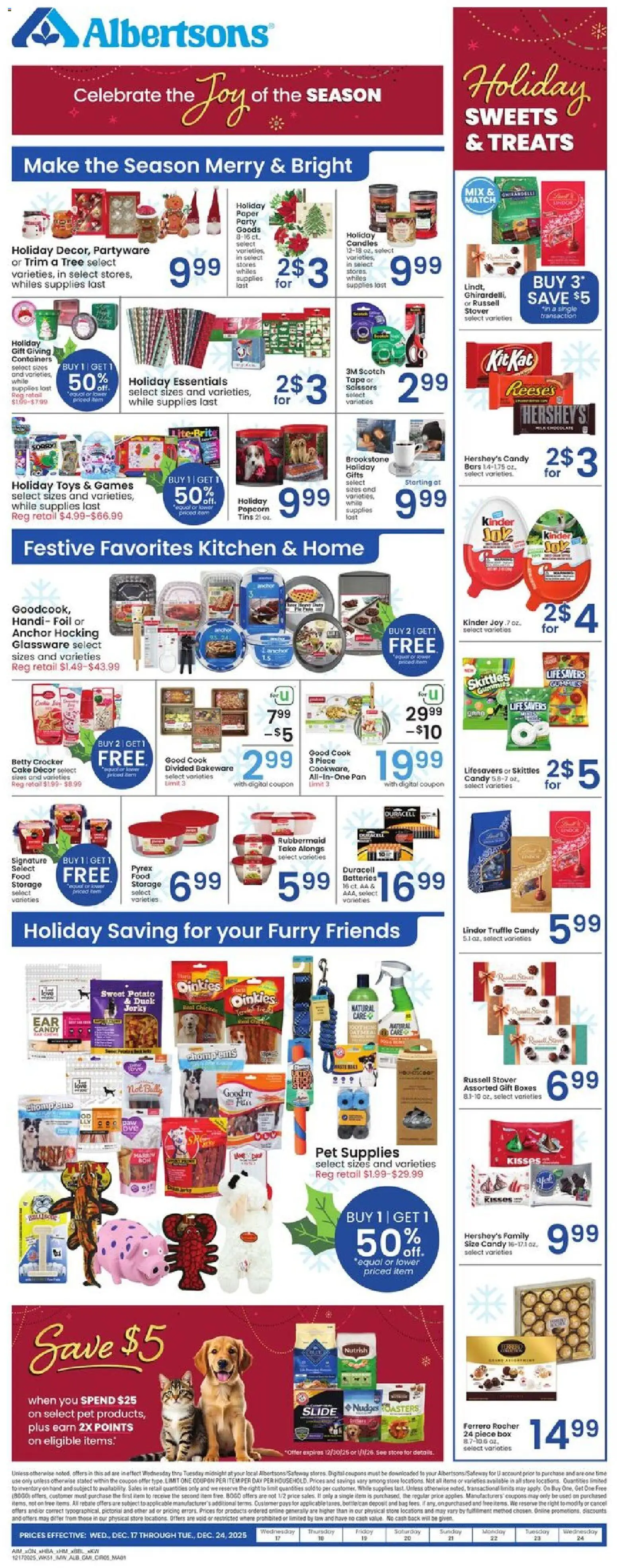 Albertsons Weekly Ad - valid from 17.12.2025 | Page: 5 | Products: Trim, Box, Pan, Bag