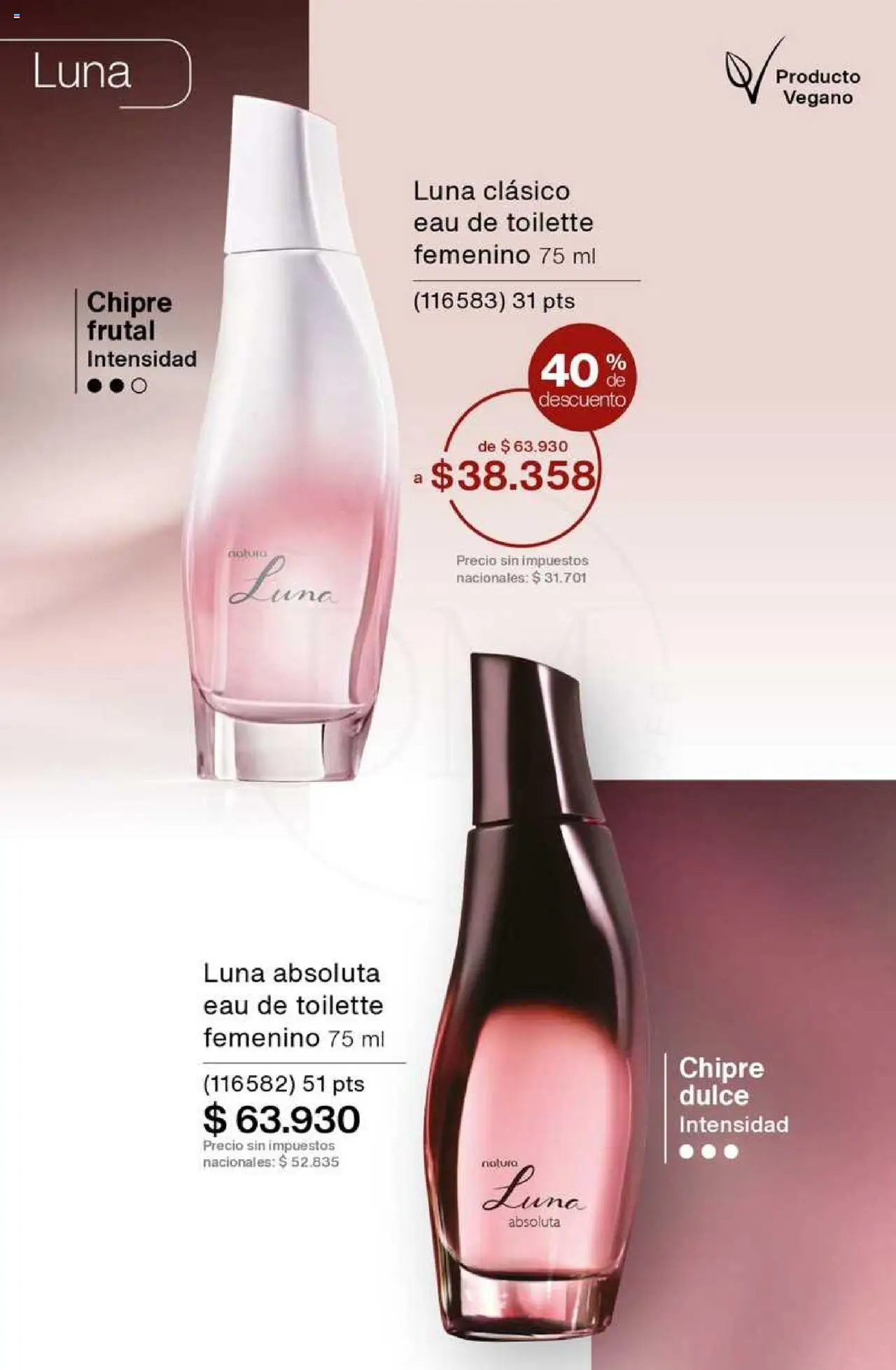 Catálogo Natura Ciclo 8 │ válido desde el 03.06.2025 | Página: 51 | Productos: Eau de toilette