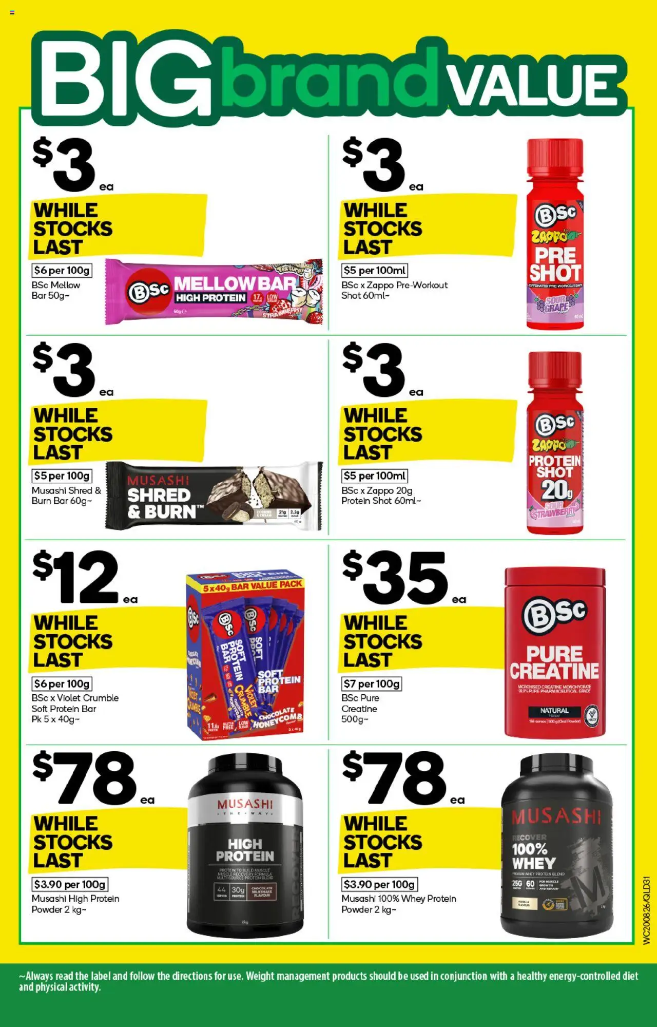 Woolworths catalogue - valid from 20.08.2025 | Page: 31 | Products: Powder, Chocolate, Weight