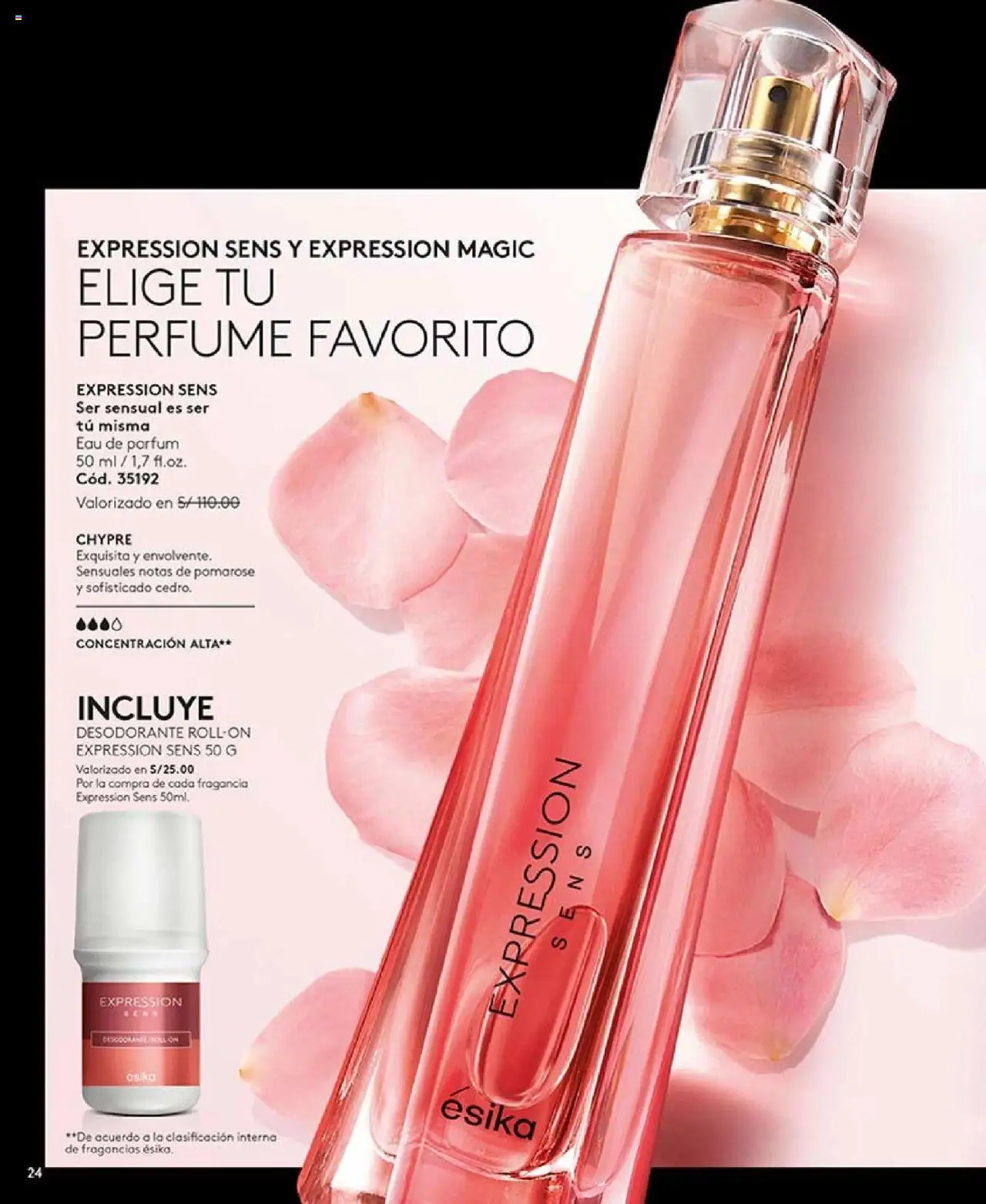 Catálogo Ésika válido desde 25.08.2025 | Página: 24 | Productos: Desodorante, Perfume, Fragancia