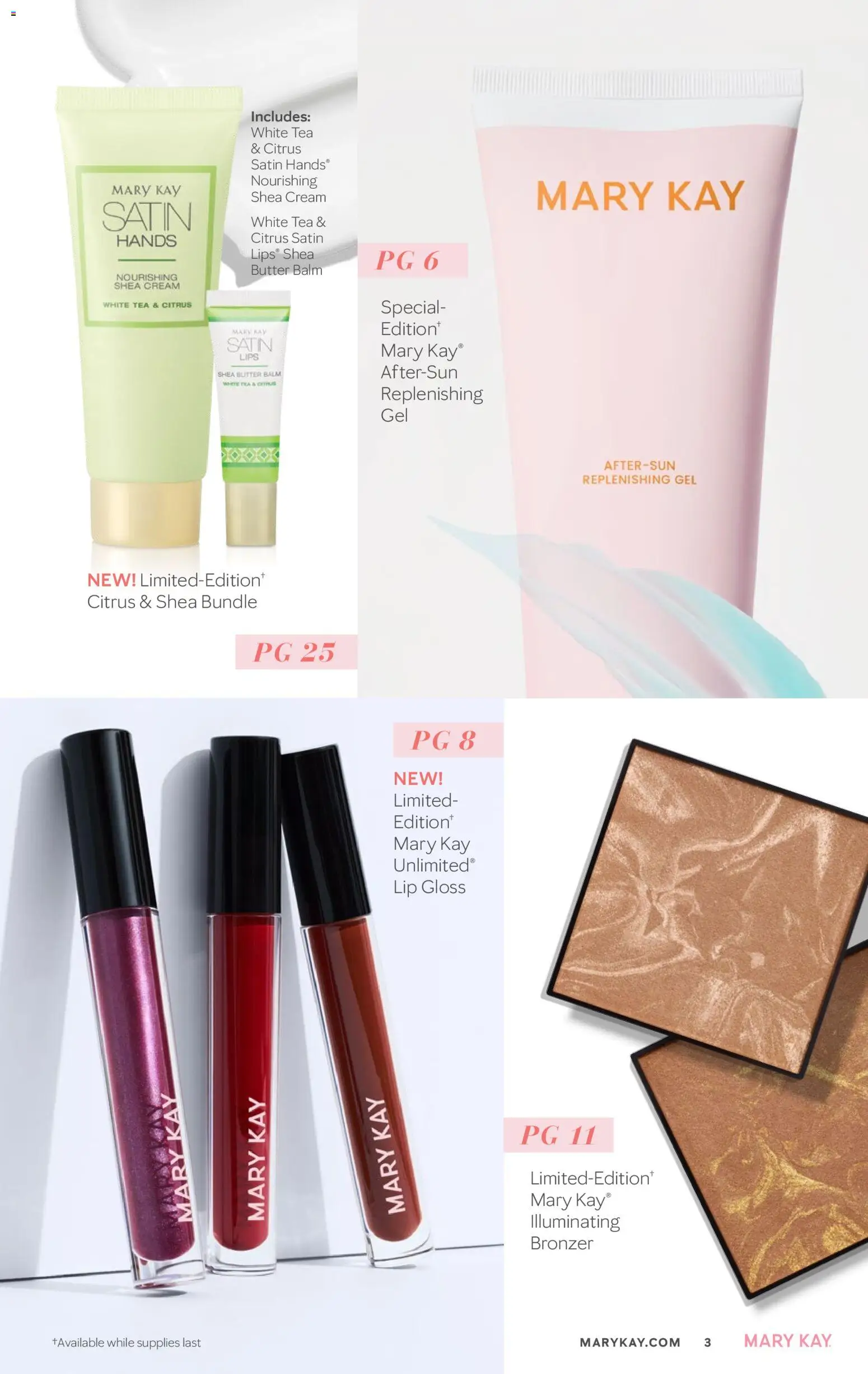 Mary Kay The Look Spring 2026 - valid from 16.02.2026 | Page: 3 | Products: Bronzer, Butter, Tea, Cream