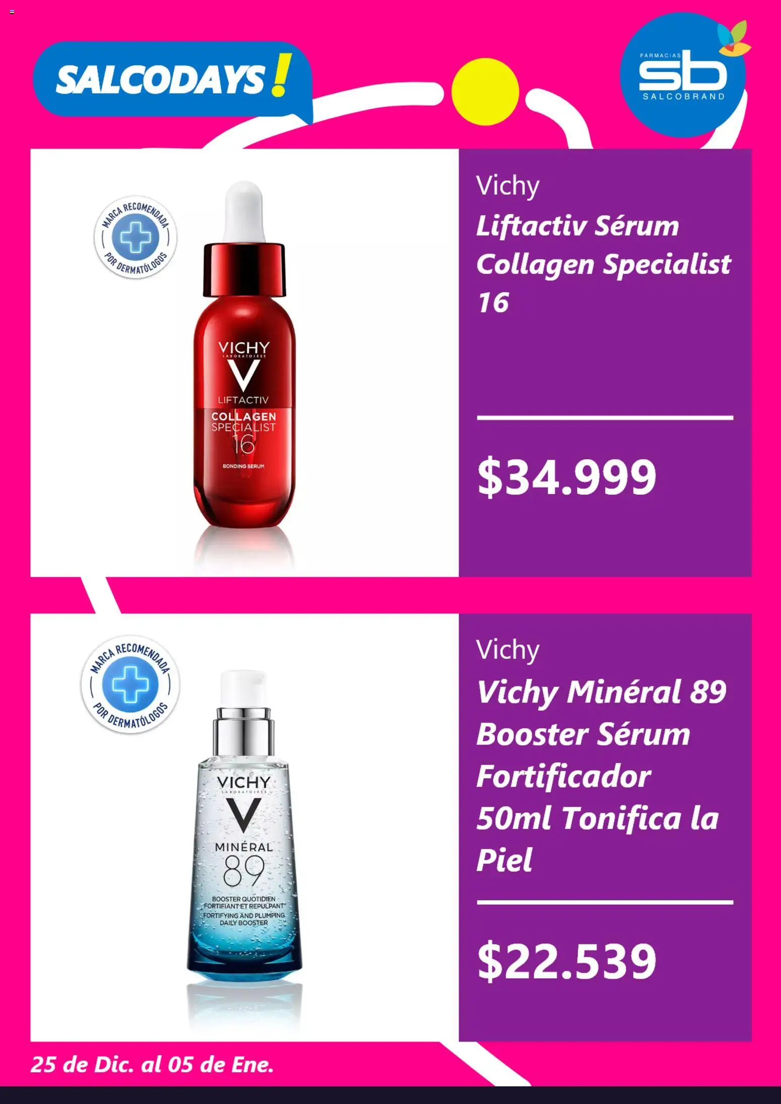Salcobrand ofertas  │ válido desde el 29.12.2025 | Página: 5 | Productos: Serum
