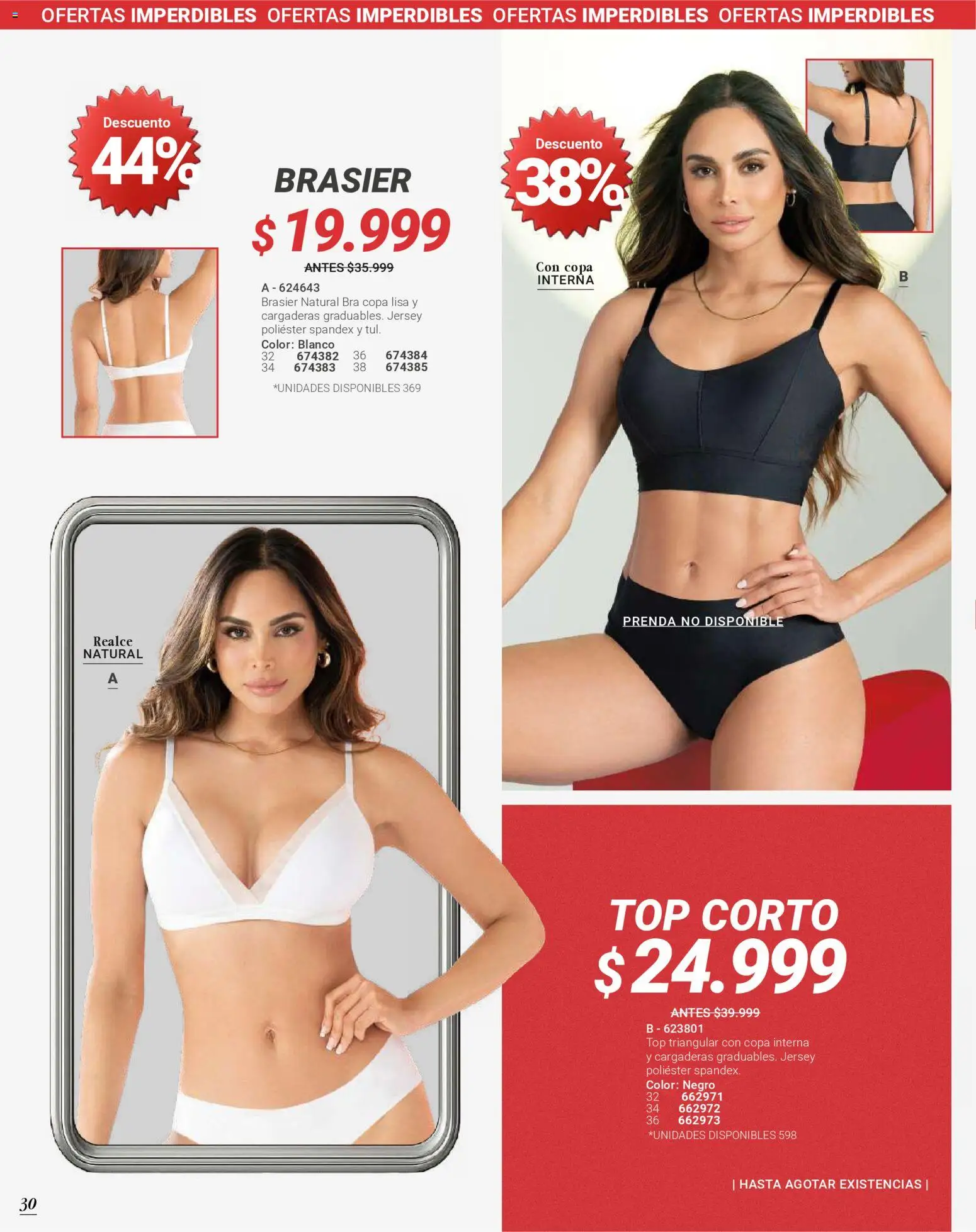 Carmel revista - valida desde el 01.05.2026 | Página: 218 | Productos: Brasier, Top