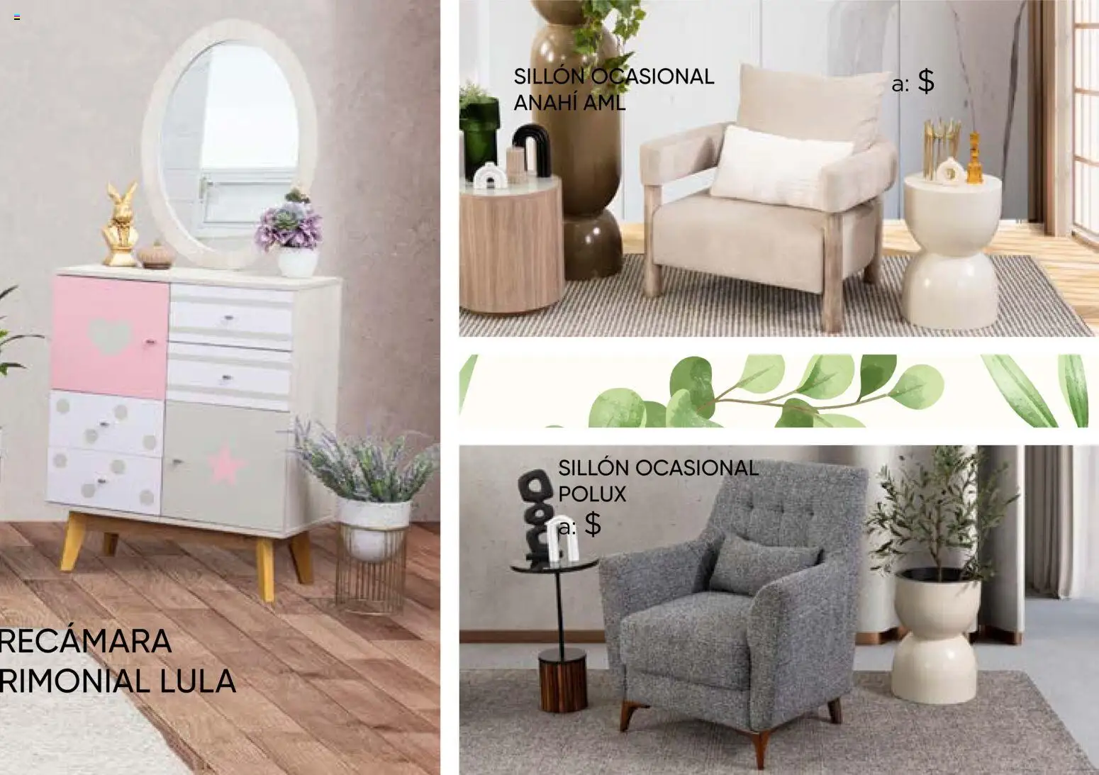 Nuevas ofertas de Muebles Dico válidas en toda la República Mexicana desde el 05.01.2026. ¡Encuentra las mejores ofertas en Muebles Dico catálogo Dico Life ! | Página: 83 | Productos: Sillón