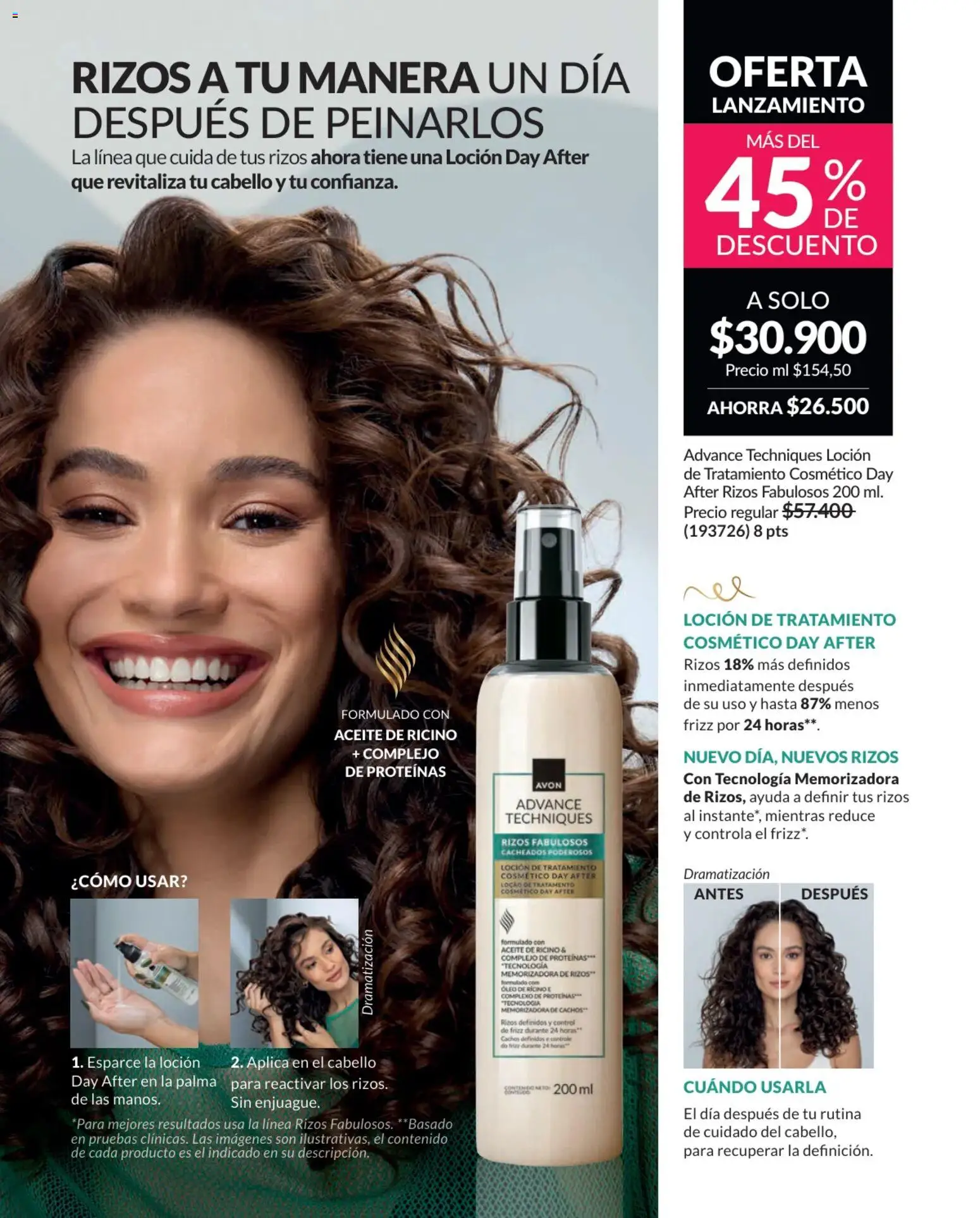Avon revista - valida desde el 01.02.2026 | Página: 154 | Productos: Loción, Aceite
