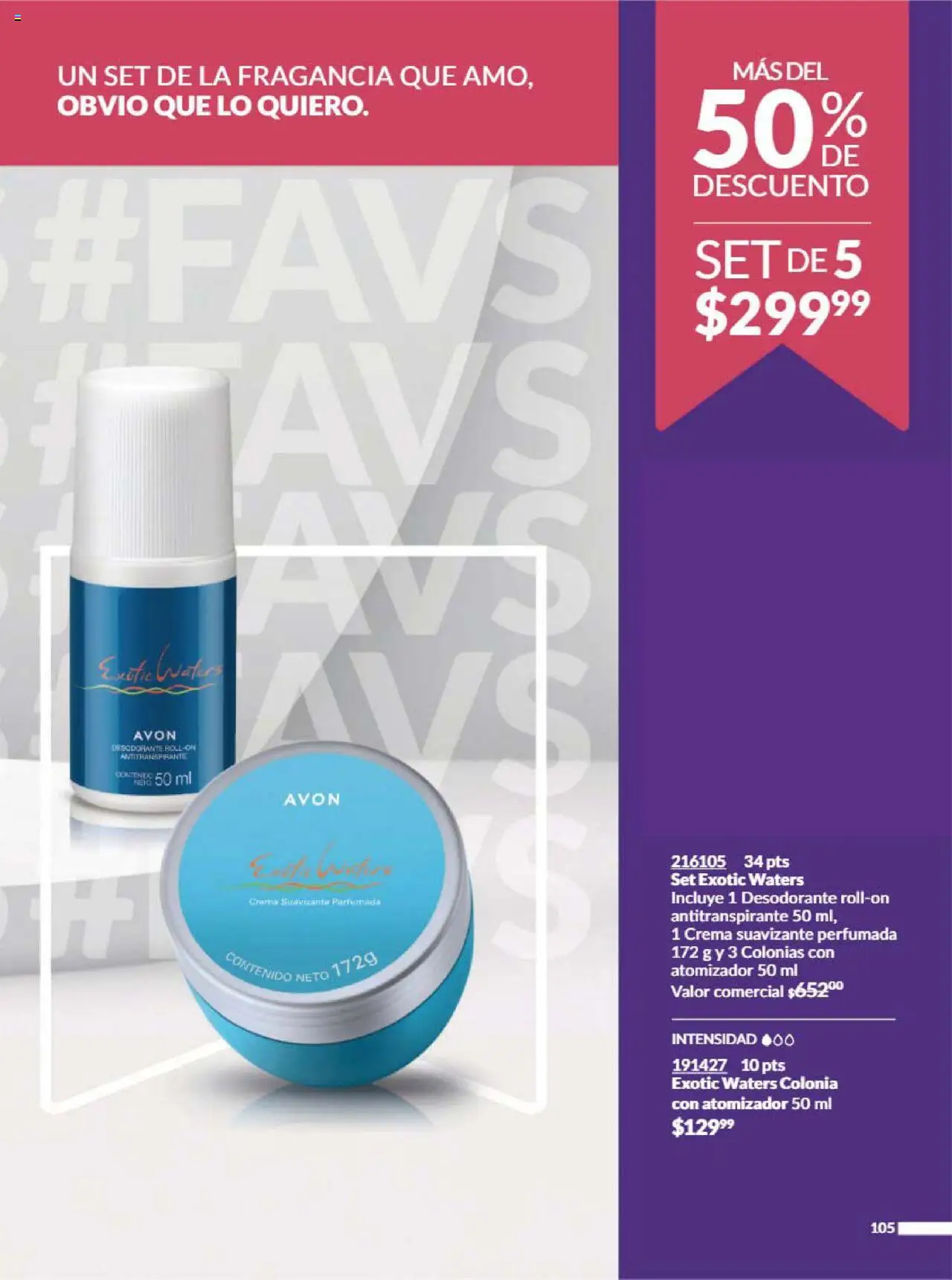 Nuevas ofertas de AVON válidas en toda la República Mexicana desde el 09.08.2025. ¡Encuentra las mejores ofertas en AVON - Campaña 13 2025! | Página: 113 | Productos: Desodorante, Antitranspirante, Crema, Fragancia