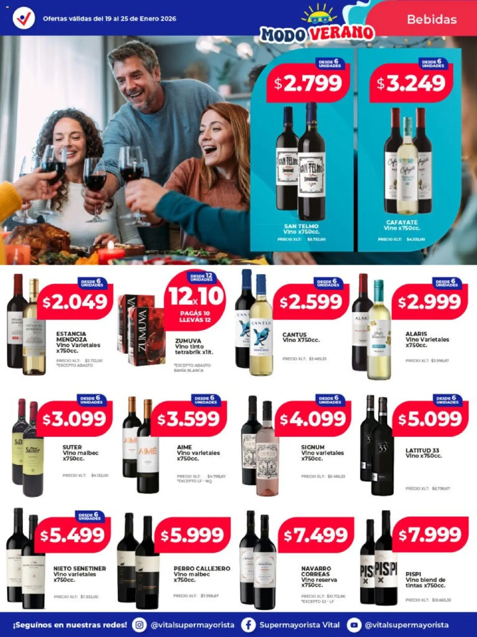 Vital - Ofertas - Laferrere  │ válido desde el 19.01.2026 | Página: 14 | Productos: Vino