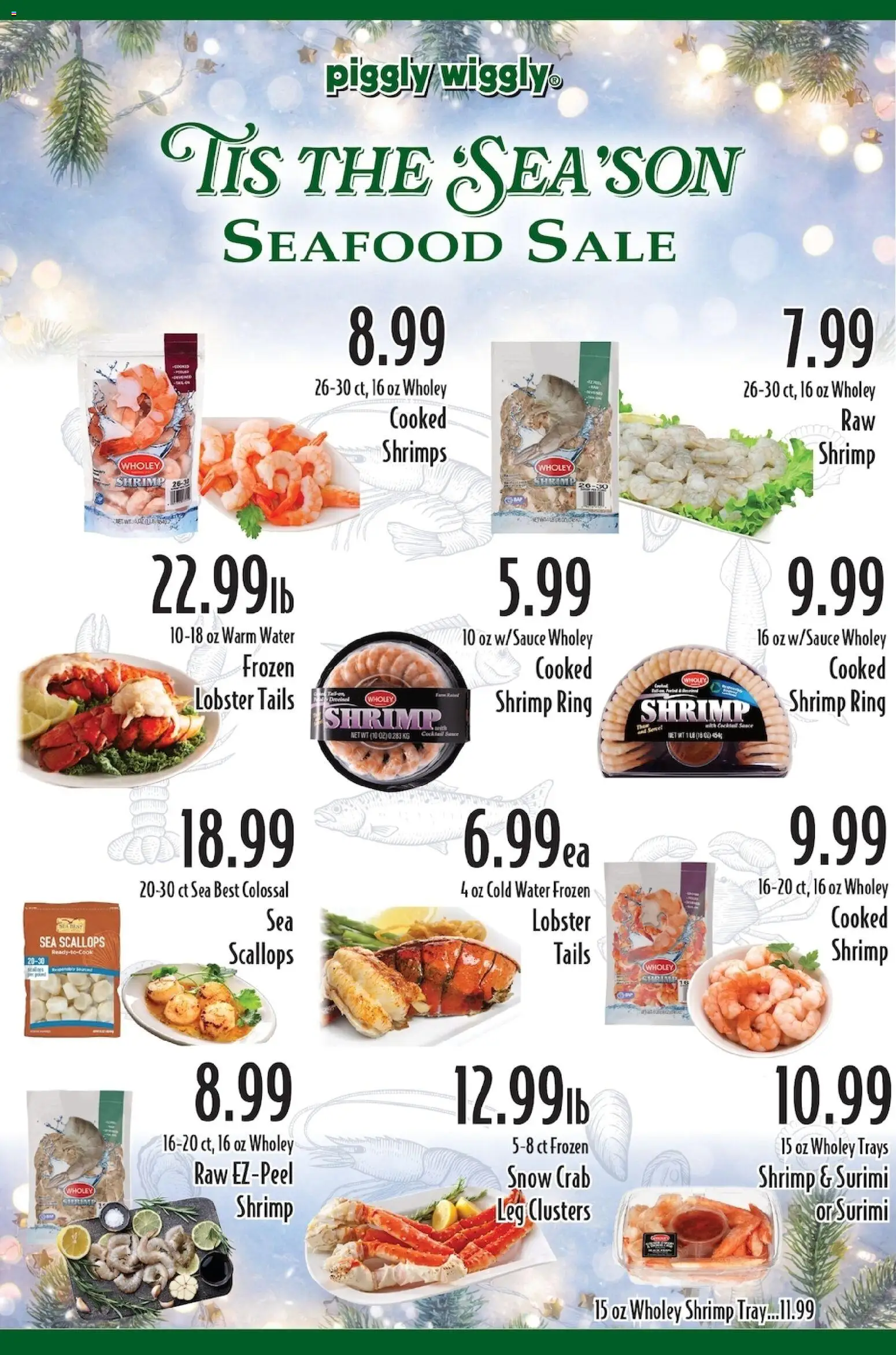 Piggly Wiggly Weekly Ad - valid from 03.12.2025 | Page: 8 | Products: Ring, Water, Sauce, Seafood
