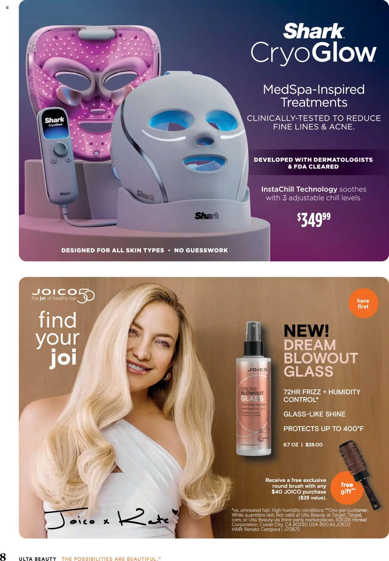Ulta Beauty Weekly Ad - valid from 03.08.2025 | Page: 8 | Products: Brush