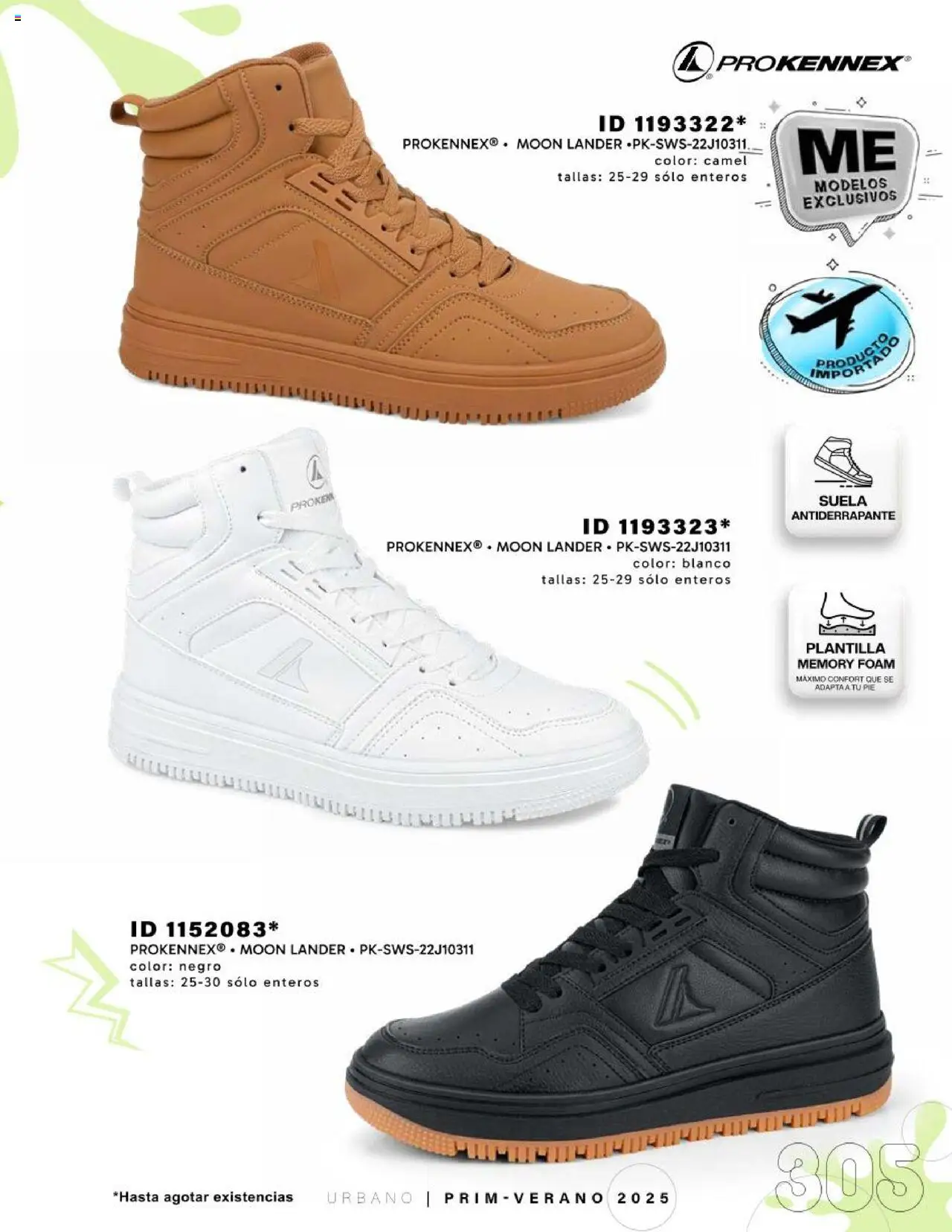 Nuevas ofertas de Price Shoes válidas en toda la República Mexicana desde el 24.01.2025. ¡Encuentra las mejores ofertas en Price Shoes catálogo Urbano! | Página: 305