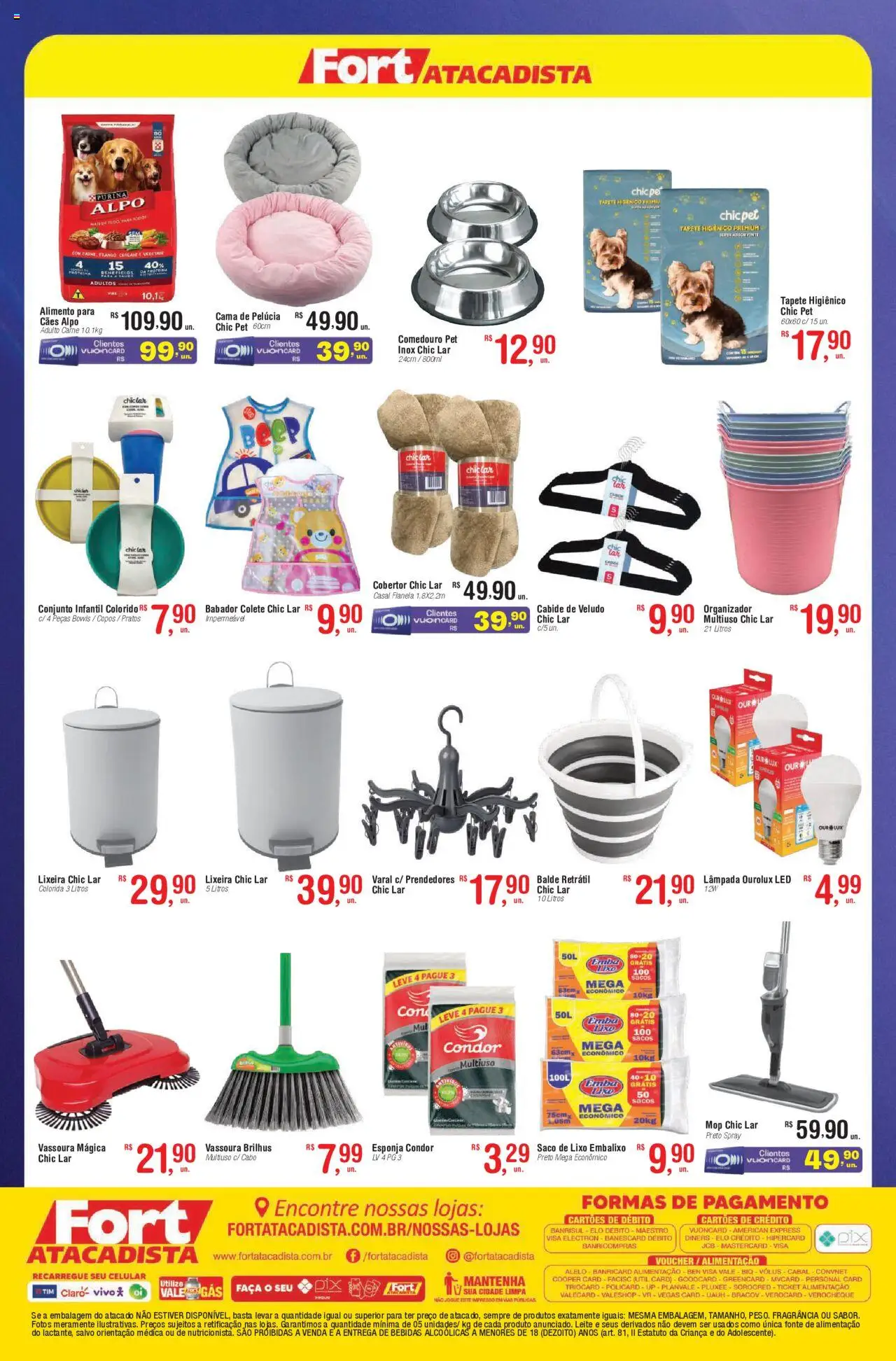 Fort Atacadista Folheto - válido de 26.07.2025 | Página: 2 | Produtos: Fragrância, Tapete, Cabide, Copos