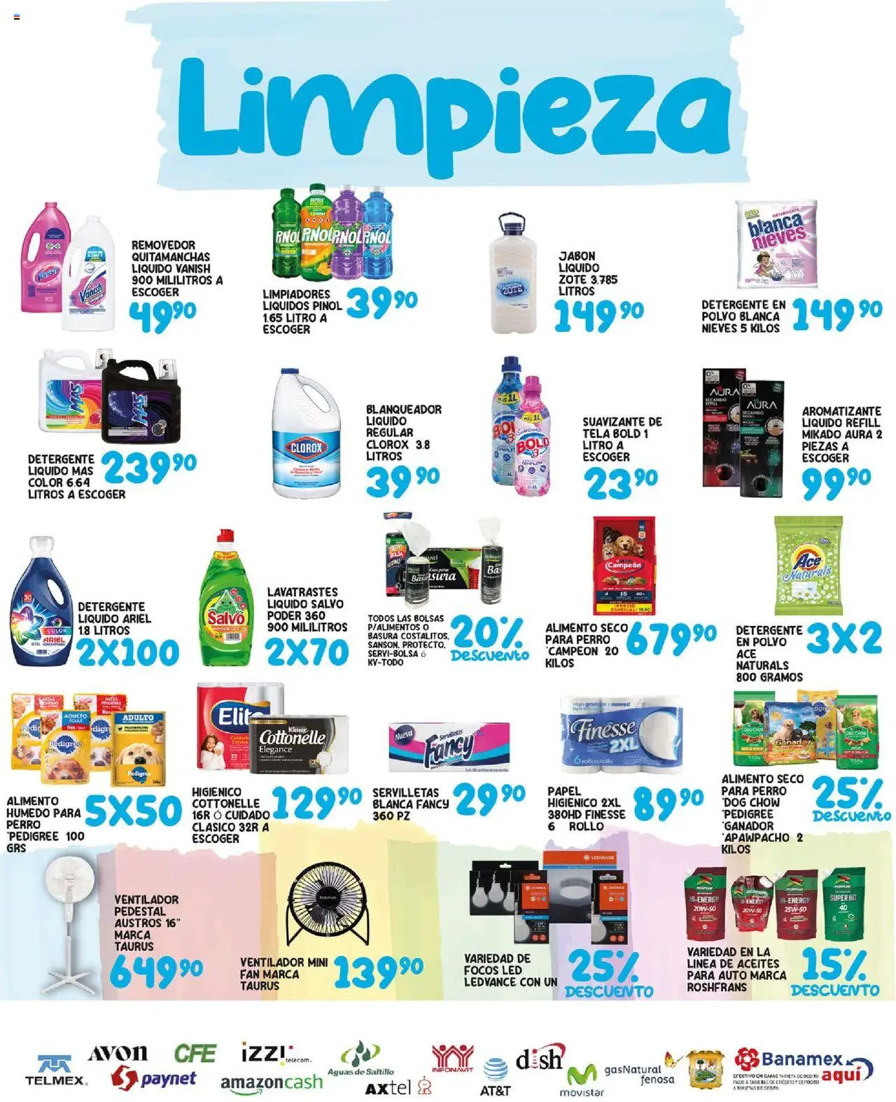 Nuevas ofertas de Alsuper válidas en toda la República Mexicana desde el 19.08.2025. ¡Encuentra las mejores ofertas en Alsuper - Folleto - Saltillo! | Página: 5 | Productos: Ventilador, Res, Servilletas, Jabón