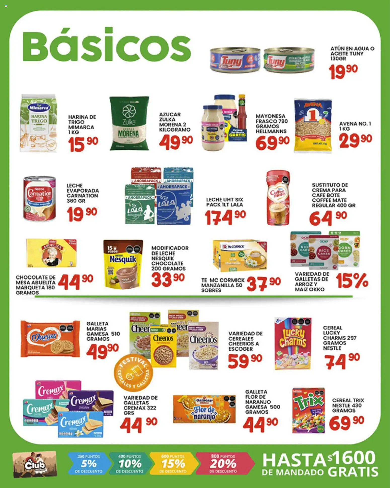 Nuevas ofertas de Alsuper válidas en toda la República Mexicana desde el 23.01.2026. ¡Encuentra las mejores ofertas en Alsuper folleto Chihuahua Estado! | Página: 2 | Productos: Azúcar, Avena, Crema, Mesa
