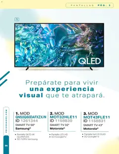 Vista previa de Price Shoes catálogo Pantallas & Celulares, nuevo folleto de la tienda, válido en México a partir del 21.11.2025 | Página: 2 | Productos: Pantallas, Té