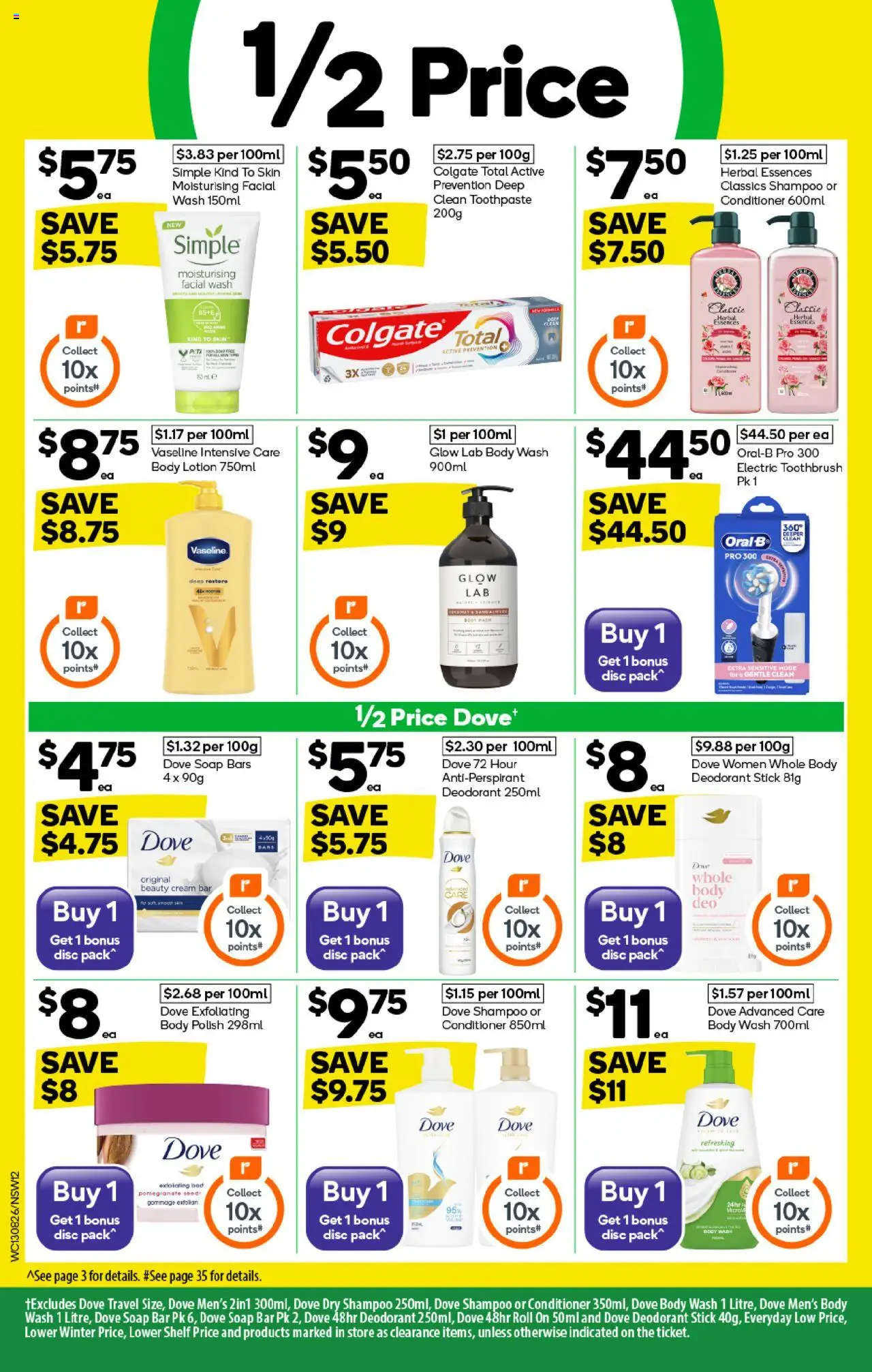 Woolworths catalogue - valid from 13.08.2025 | Page: 12 | Products: Antiperspirant, Toothpaste, Cream, Herbal