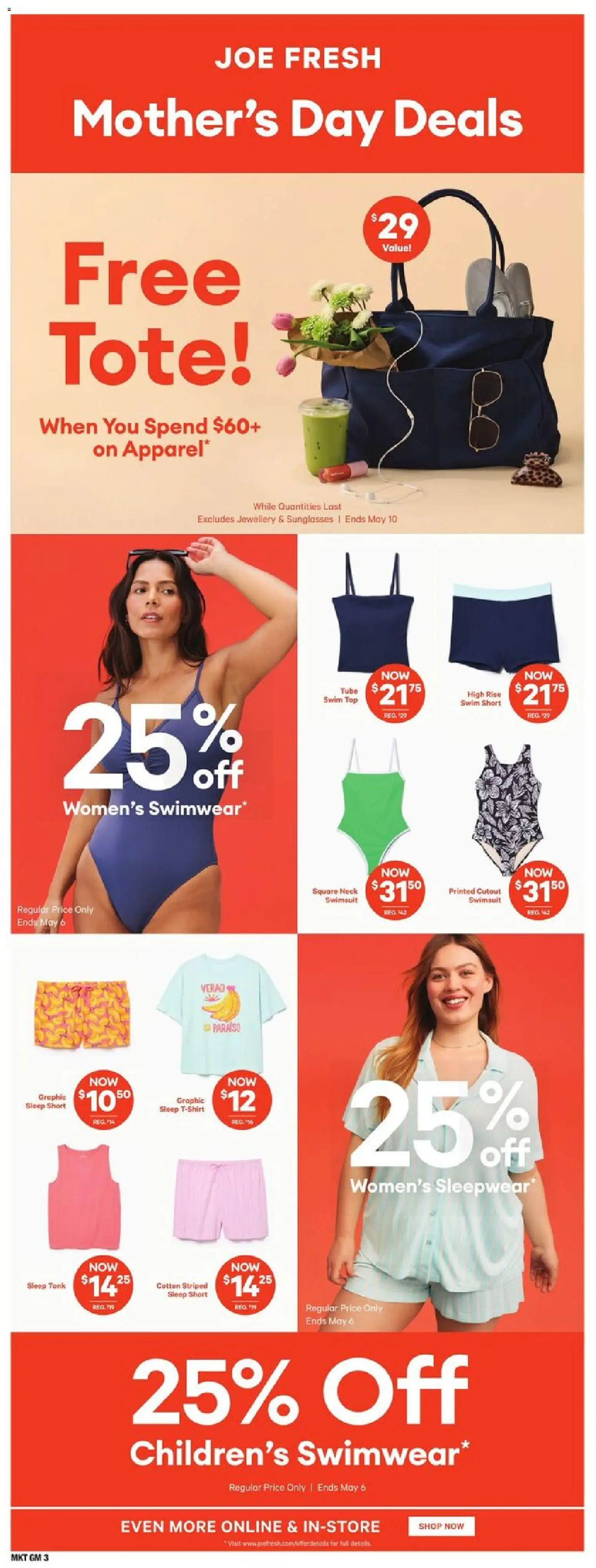 Zehrs flyer valid from 30.04.2026 | Page: 18 | Products: Swimsuit, Tshirt