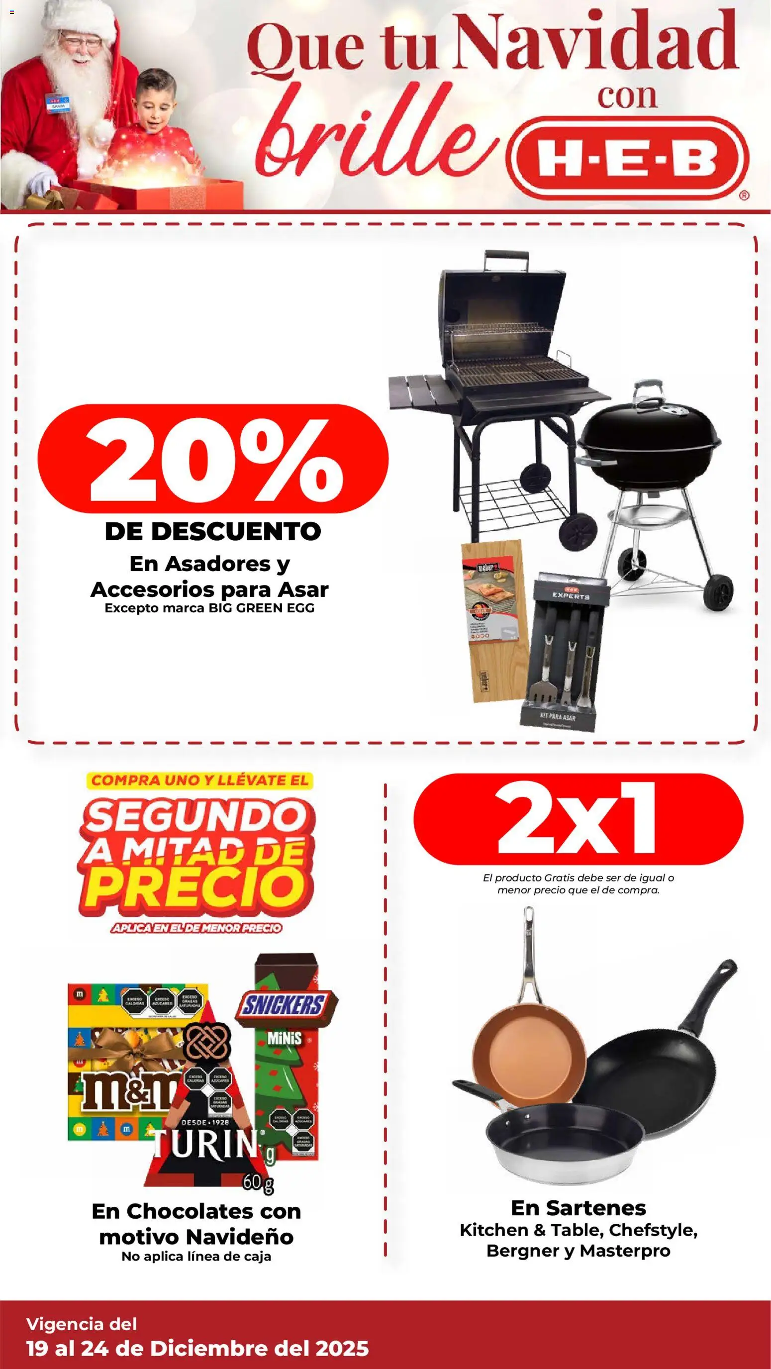 Nuevas ofertas de H-E-B válidas en toda la República Mexicana desde el 19.12.2025. ¡Encuentra las mejores ofertas en H-E-B folleto! | Página: 7 | Productos: Caja