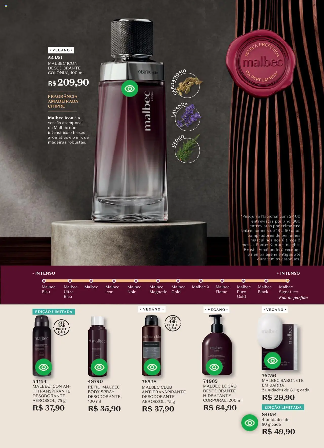 O Boticário Folheto - válido de 11.08.2025 | Página: 47 | Produtos: Madeiras, Desodorante, Sabonete, Perfumes