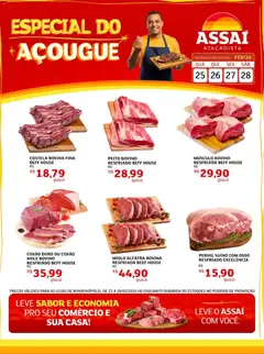 Encarte Assaí Atacadista - MT - Pré-Visualização do folheto da loja Assaí Atacadista, válido de 25.02.2026