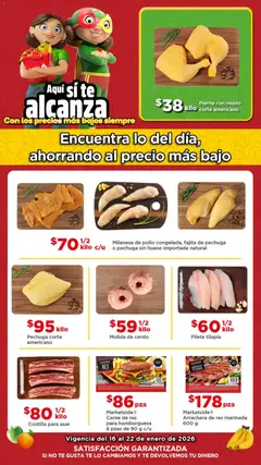 Vista previa de Bodega Aurrerá folleto Ofertas, nuevo folleto de la tienda, válido en México a partir del 16.01.2026