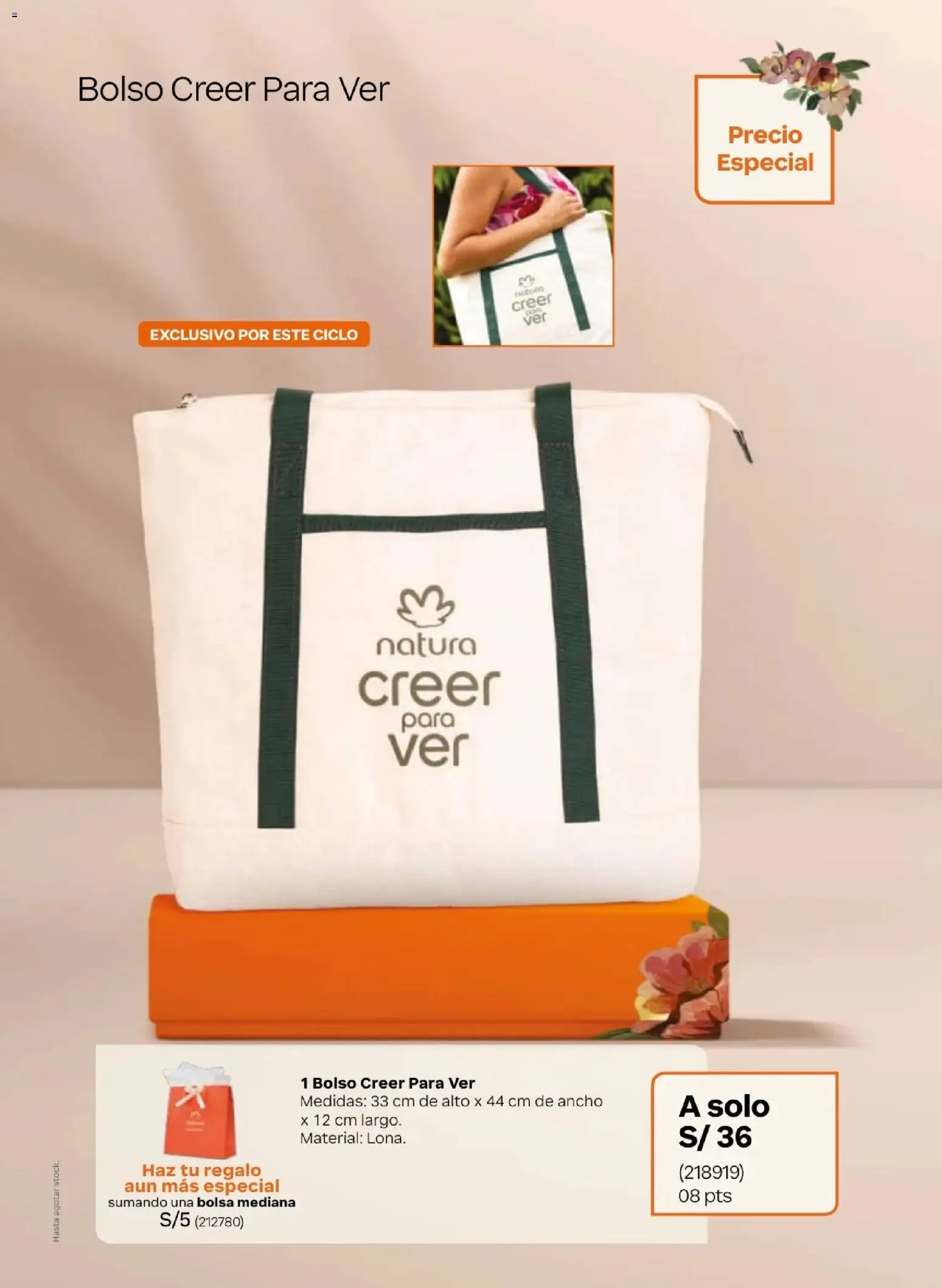 Catálogo Natura válido desde 31.03.2026 | Página: 27 | Productos: Bolso, Bolsa