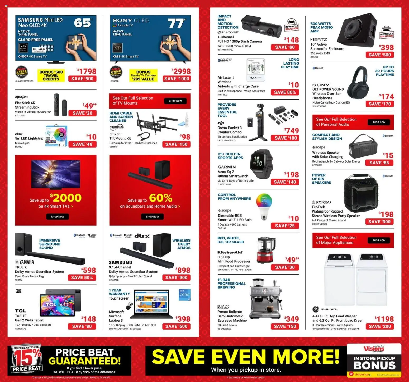 Visions flyer valid from 05.12.2025 | Page: 2 | Products: Watch, Tablet, Cable, Speaker