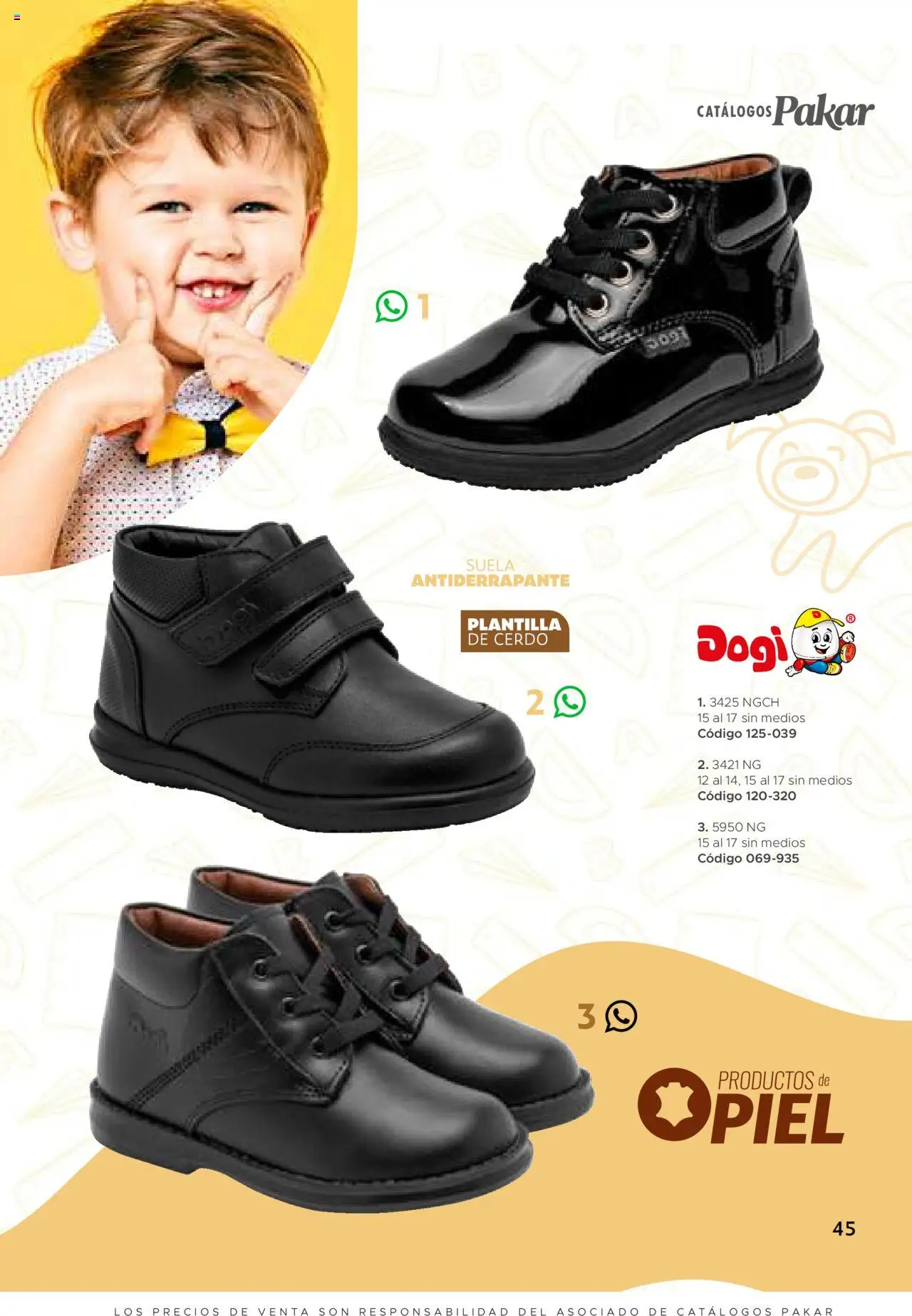 Nuevas ofertas de SC Pakar válidas en toda la República Mexicana desde el 24.07.2025. ¡Encuentra las mejores ofertas en SC Pakar - Catálogo Nino otoño / invierno! | Página: 45 | Productos: Cerdo