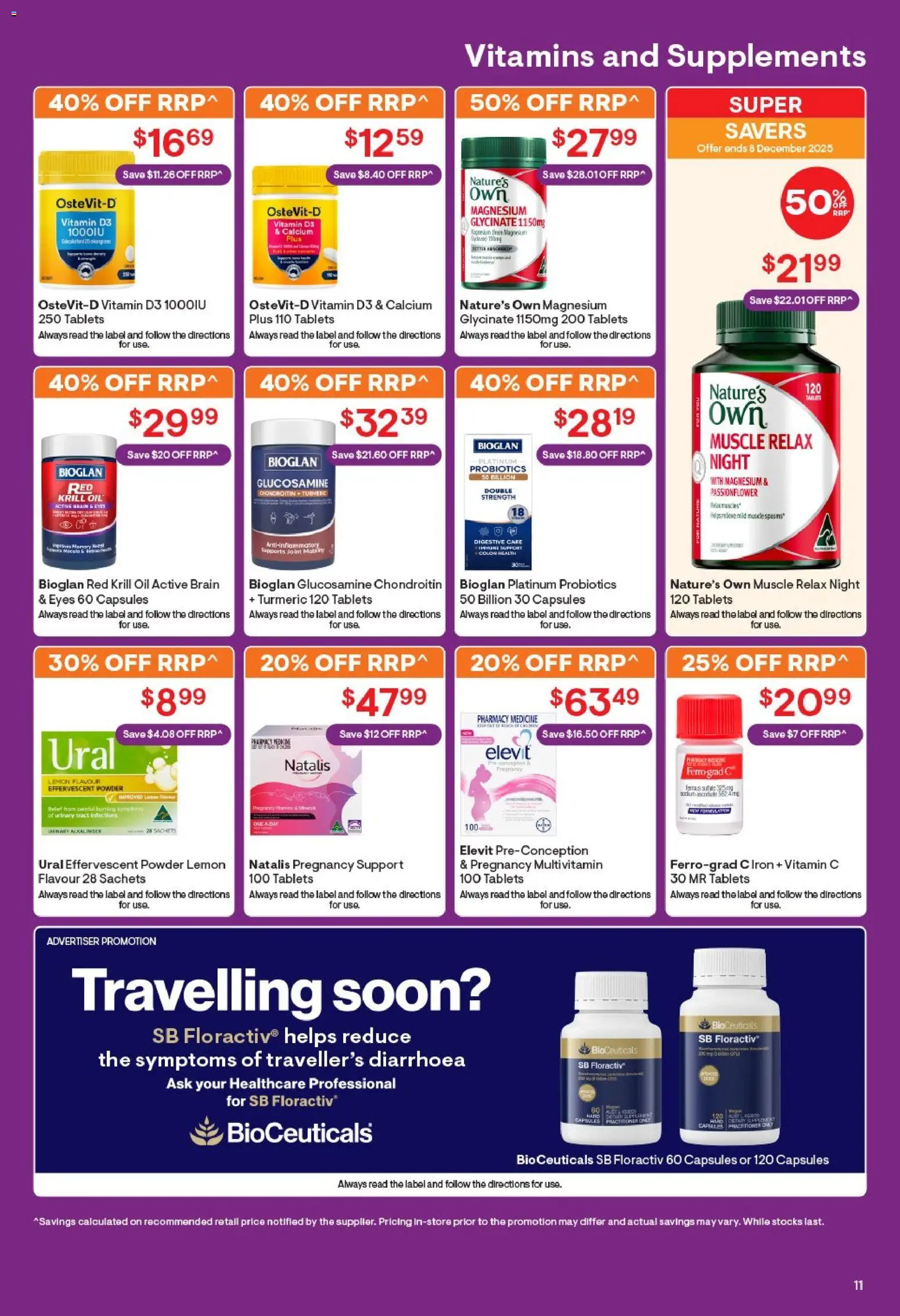 Discount Drug Stores catalogue - valid from 12.11.2025 | Page: 11 | Products: Powder, Oil, Lemon, Tablets
