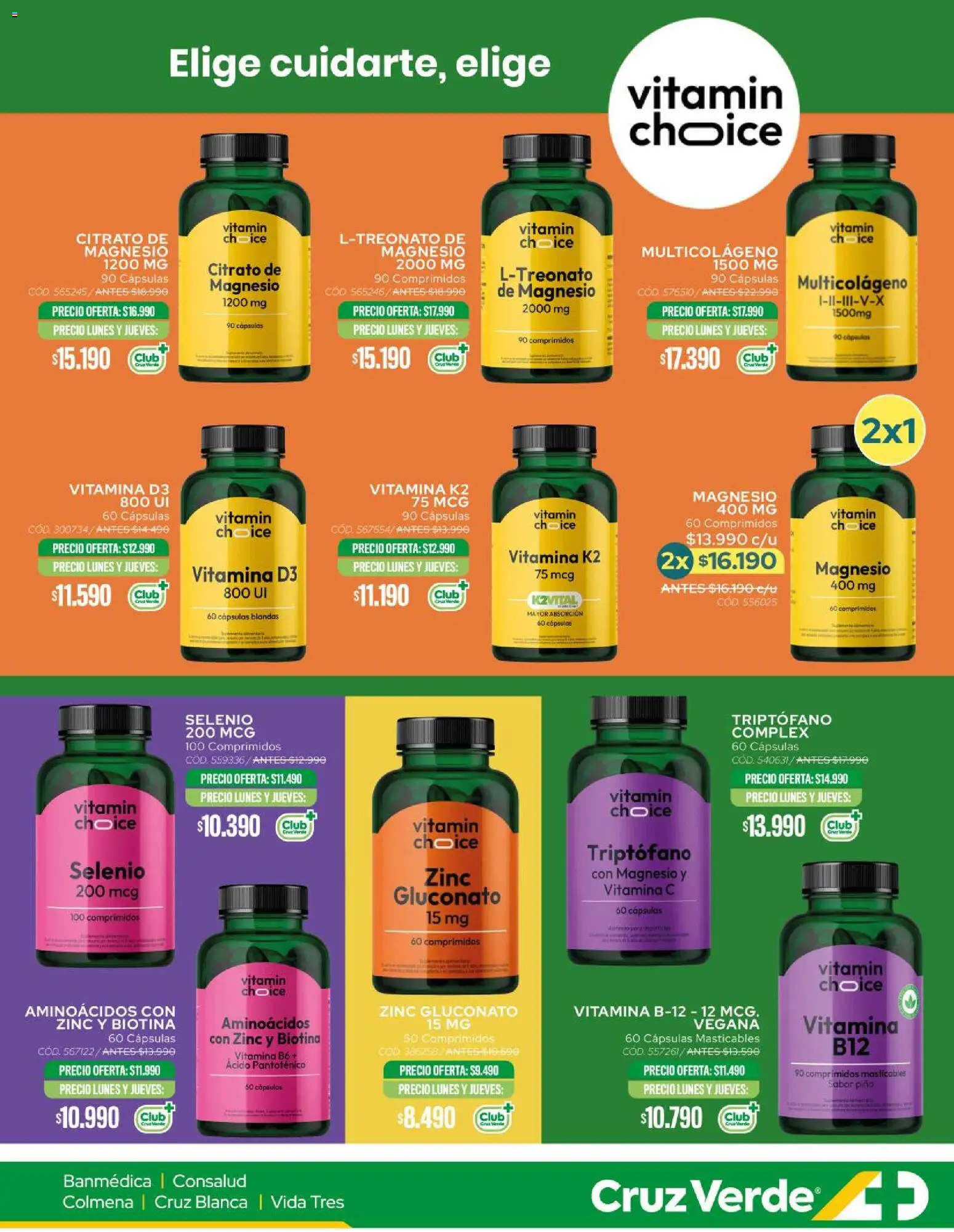 Cruz Verde - Ahorro Prevención │ válido desde el 01.04.2026 | Página: 31