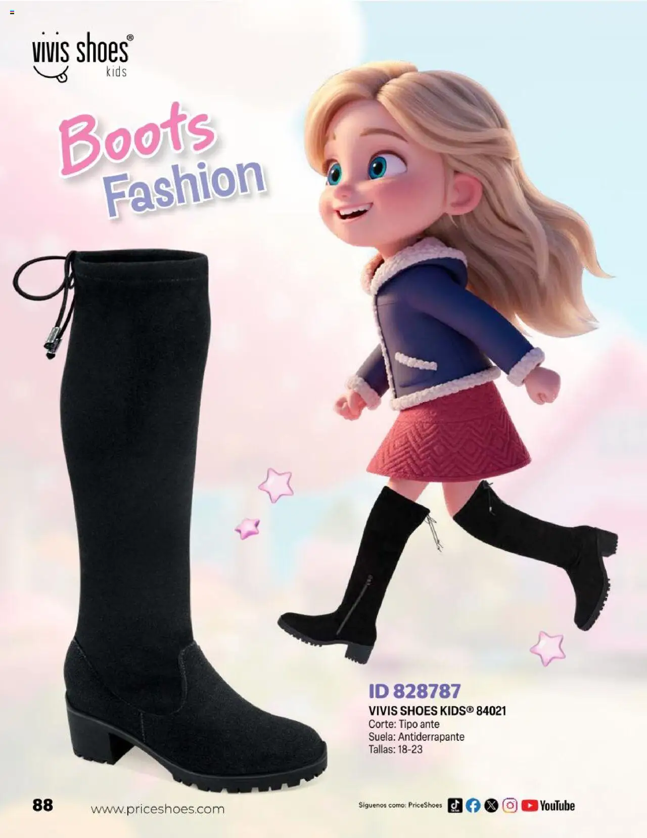 Nuevas ofertas de Price Shoes válidas en toda la República Mexicana desde el 23.04.2025. ¡Encuentra las mejores ofertas en Price Shoes catálogo Kids! | Página: 88