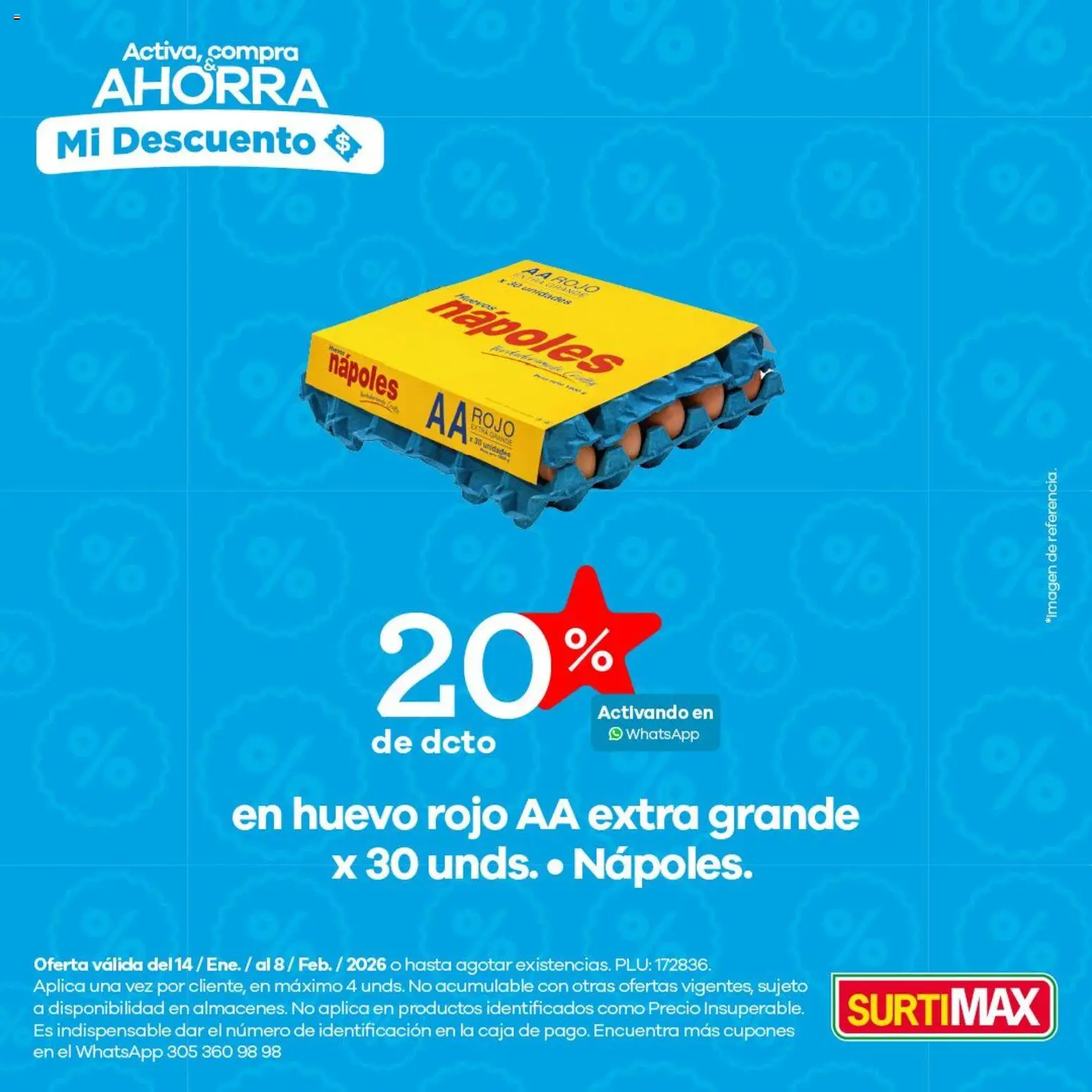 Surtimax revista - valida desde el 14.01.2026 | Página: 5 | Productos: Huevo, Caja