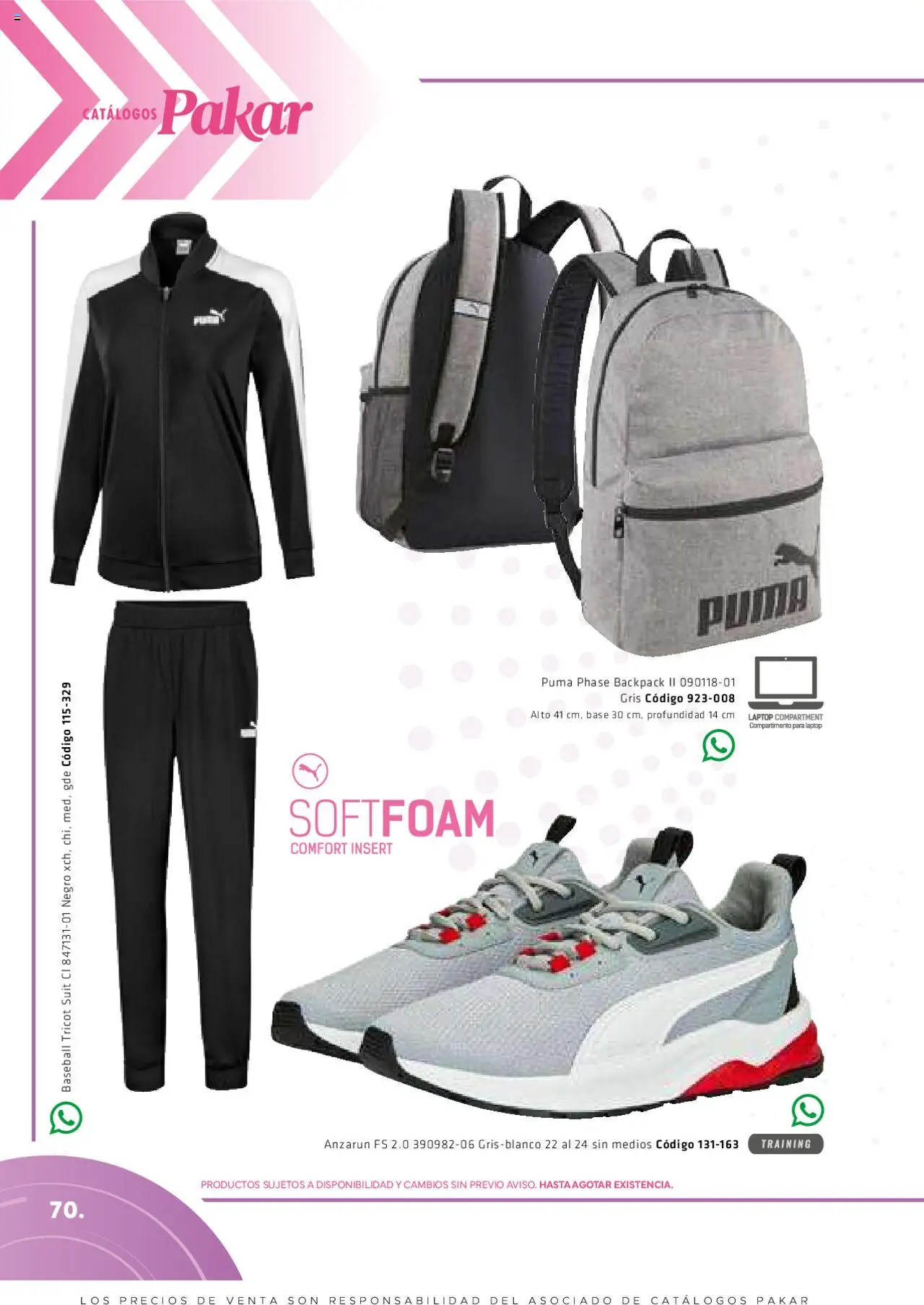 Nuevas ofertas de SC Pakar válidas en toda la República Mexicana desde el 06.03.2025. ¡Encuentra las mejores ofertas en SC Pakar catálogo Women! | Página: 70