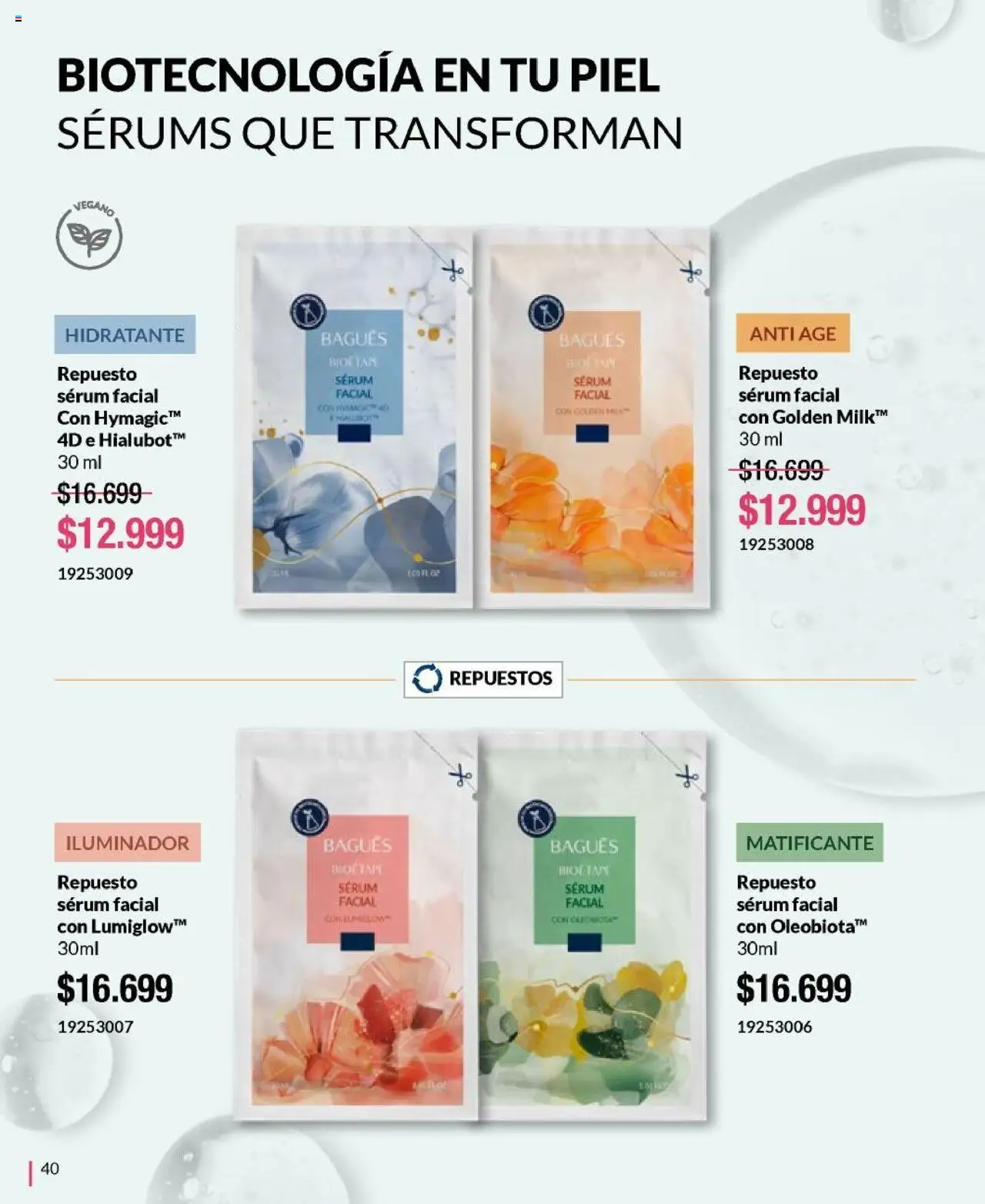 Bagués catálogo │ válido desde el 01.06.2025 | Página: 40 | Productos: Iluminador, Serum