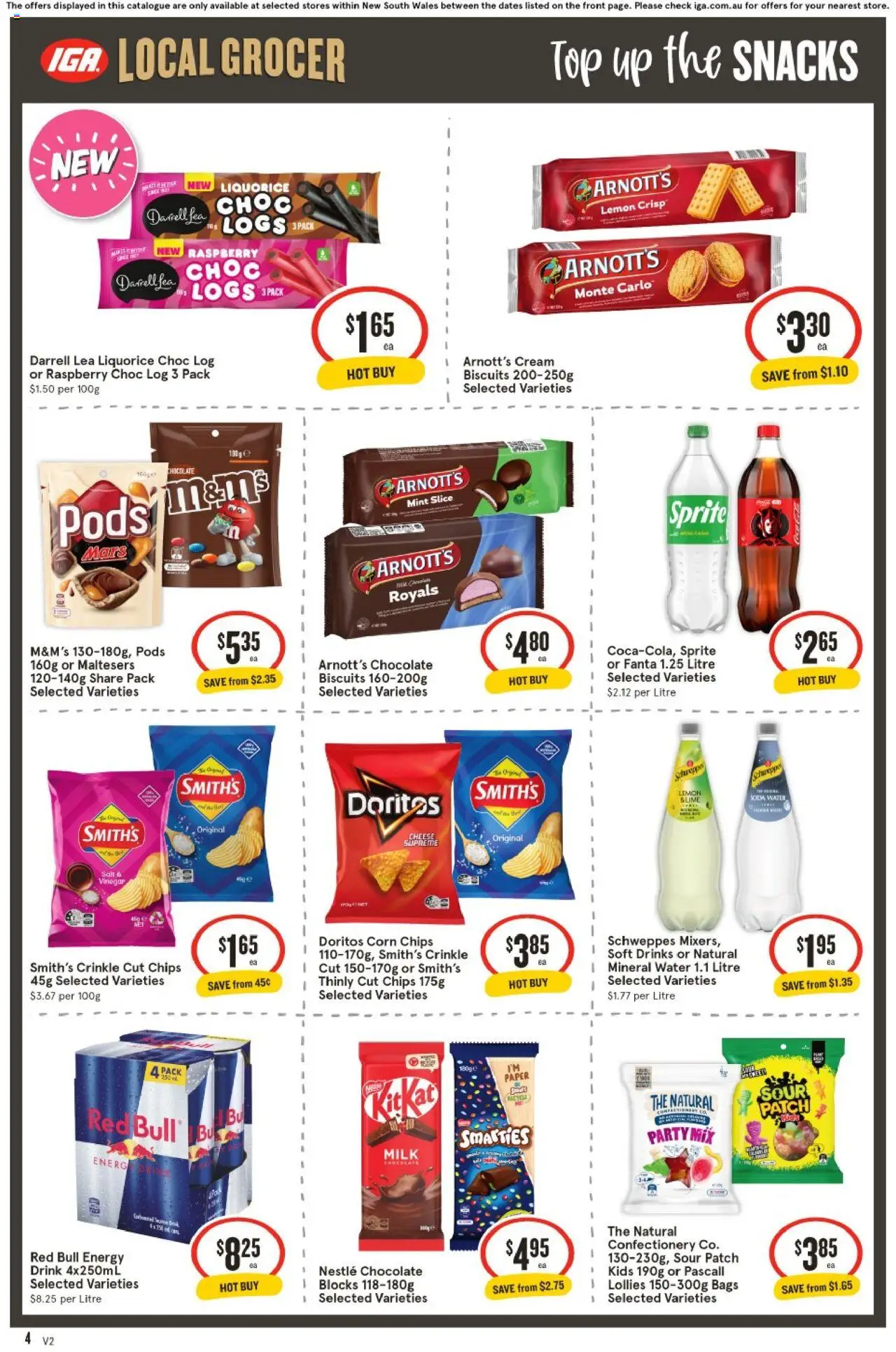 IGA catalogue - valid from 27.08.2025 | Page: 4 | Products: Fragrance, Ham, Pizza, Pepsi