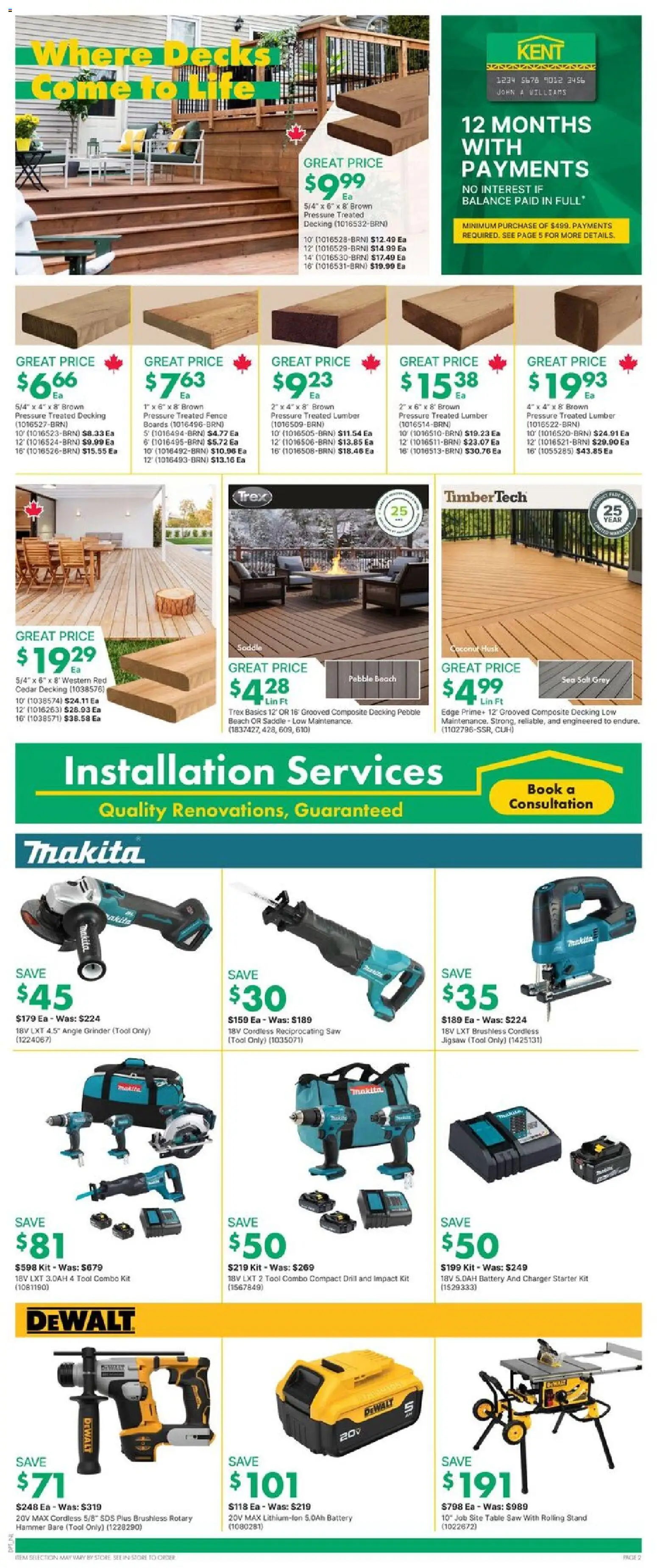 Kent flyer valid from 26.03.2026 | Page: 3 | Products: Grinder, Table, Battery